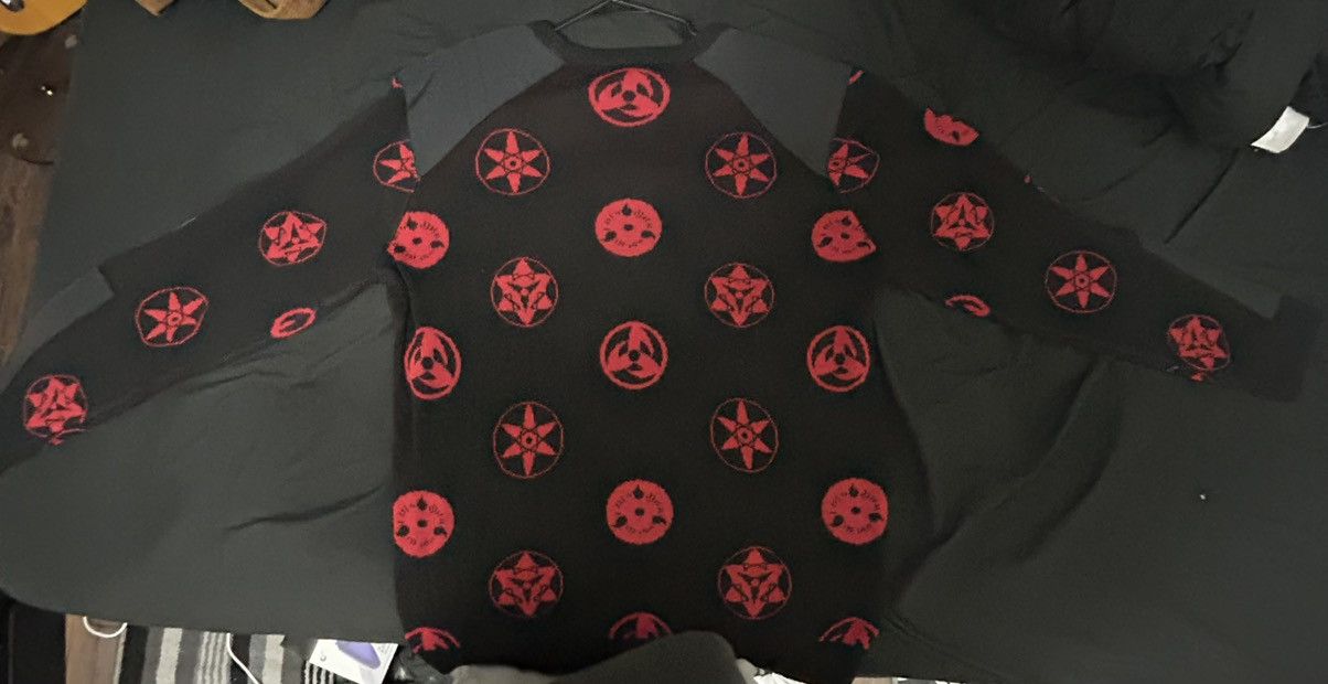 Hot Topic Sharingan sweater Size US XL / EU 56 / 4 - 2 Thumbnail