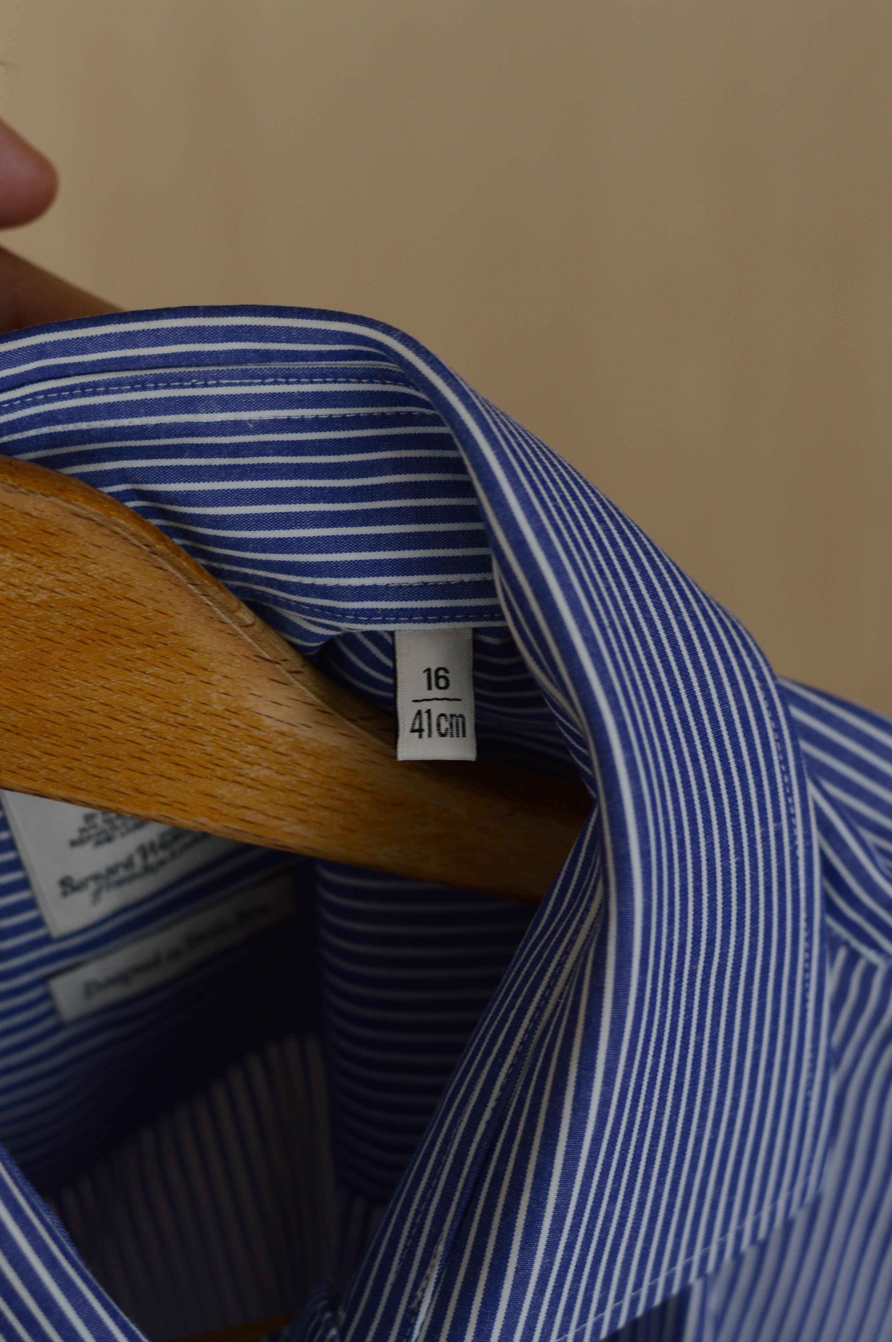 Designer × Savile Row Bernard Weatherill of Savile Row Formal Striped Shirt Size US L / EU 52-54 / 3 - 10 Thumbnail