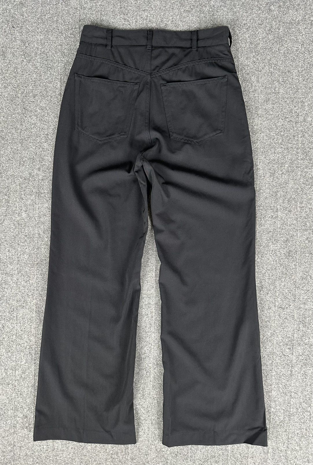 Balenciaga Balenciaga - F/W21 Classic Wide Leg Wool Trouser Size 29" - 6 Thumbnail