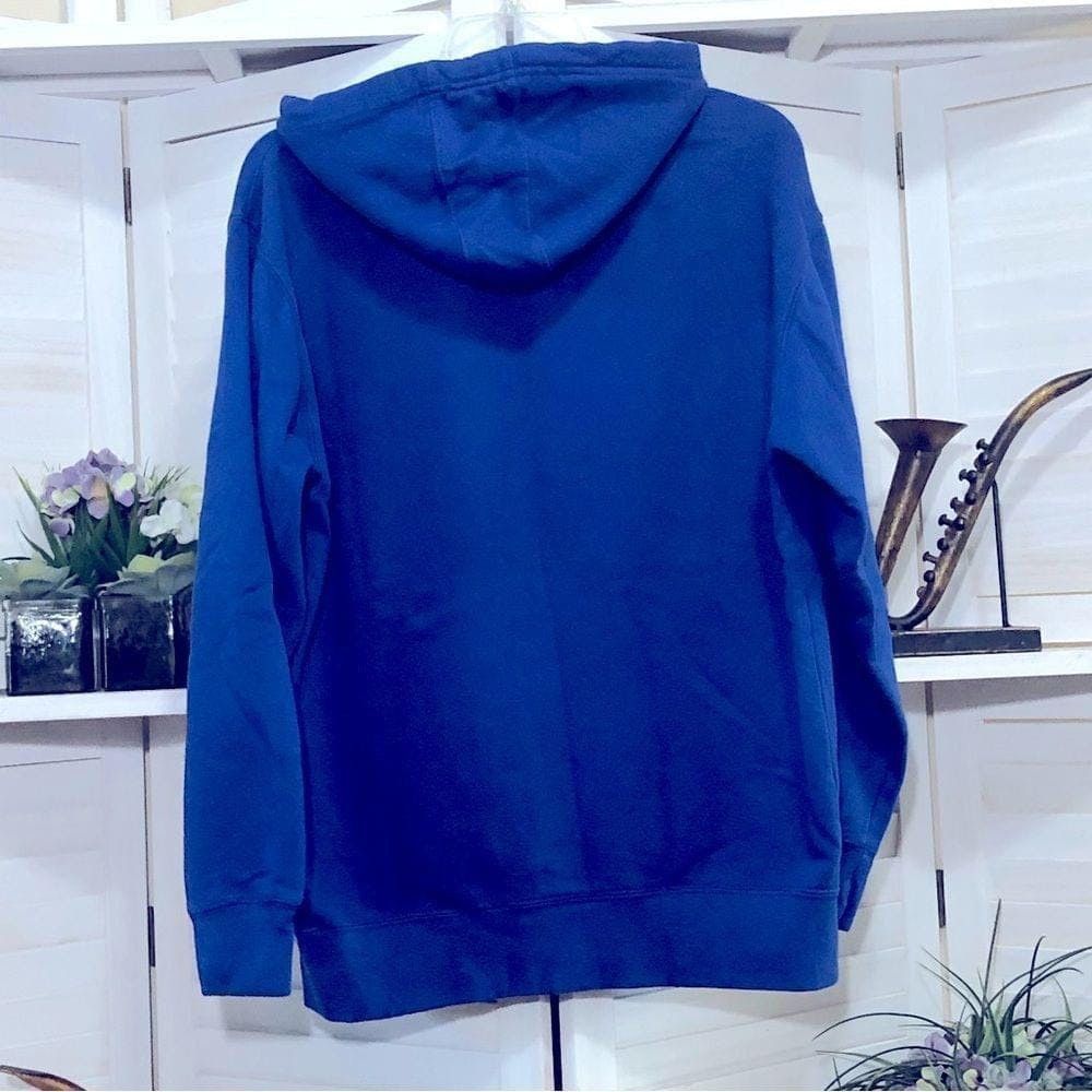Vintage vintage California sail boat royal blue hoodie sweatshirt M Size US M / EU 48-50 / 2 - 2 Thumbnail