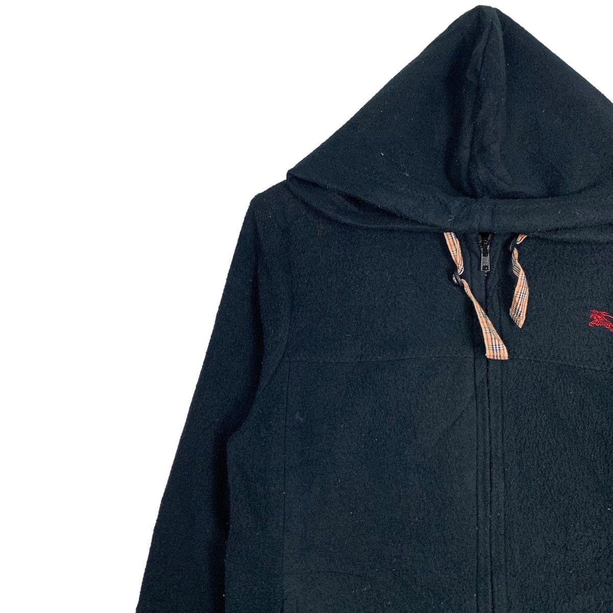 Burberry BURBERRY Nova Check Fleece Zipper Hoodies #0038-C3 Size M / US 6-8 / IT 42-44 - 10 Thumbnail