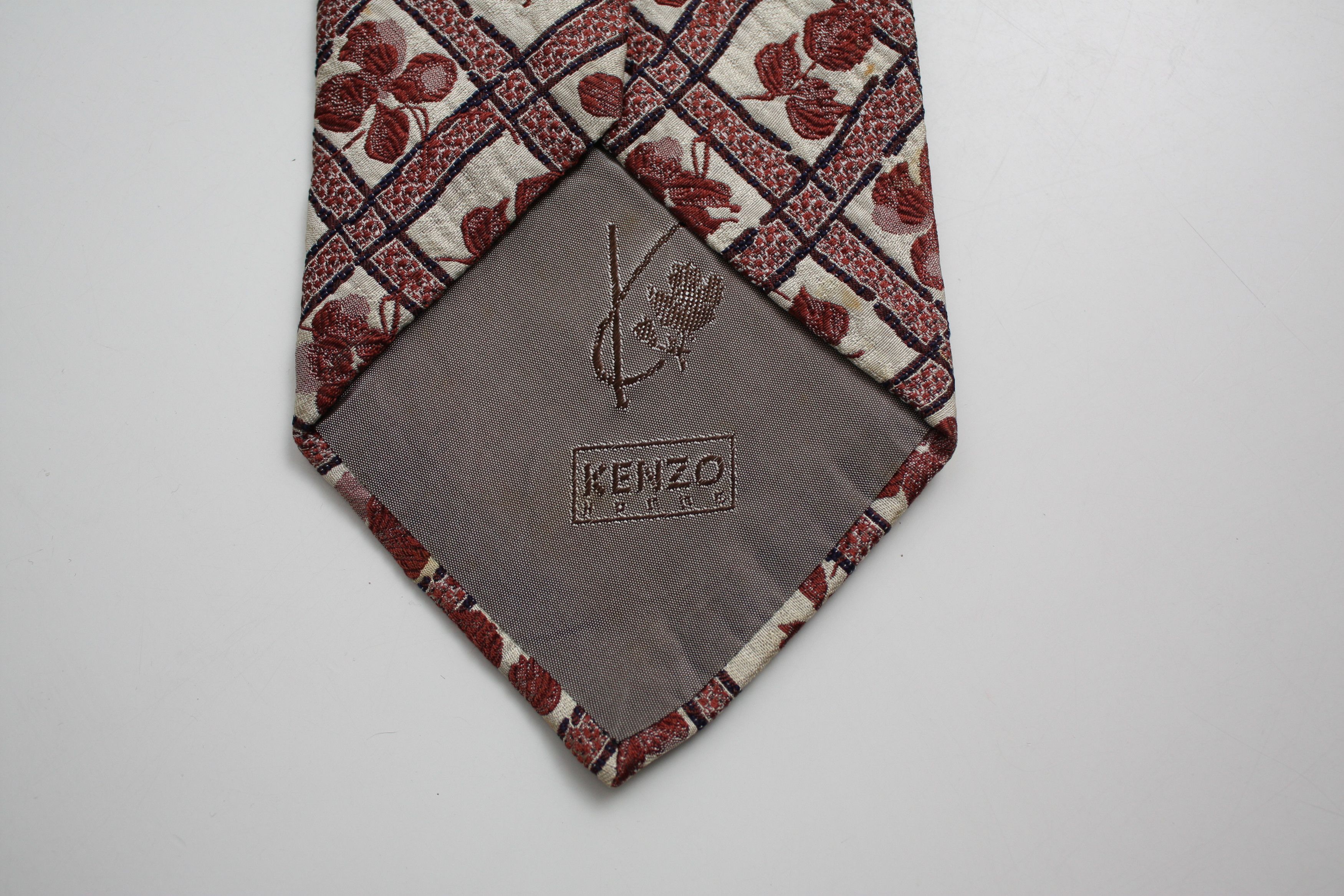 Kenzo Kenzo Vintage Silk Tie Size ONE SIZE - 3 Thumbnail