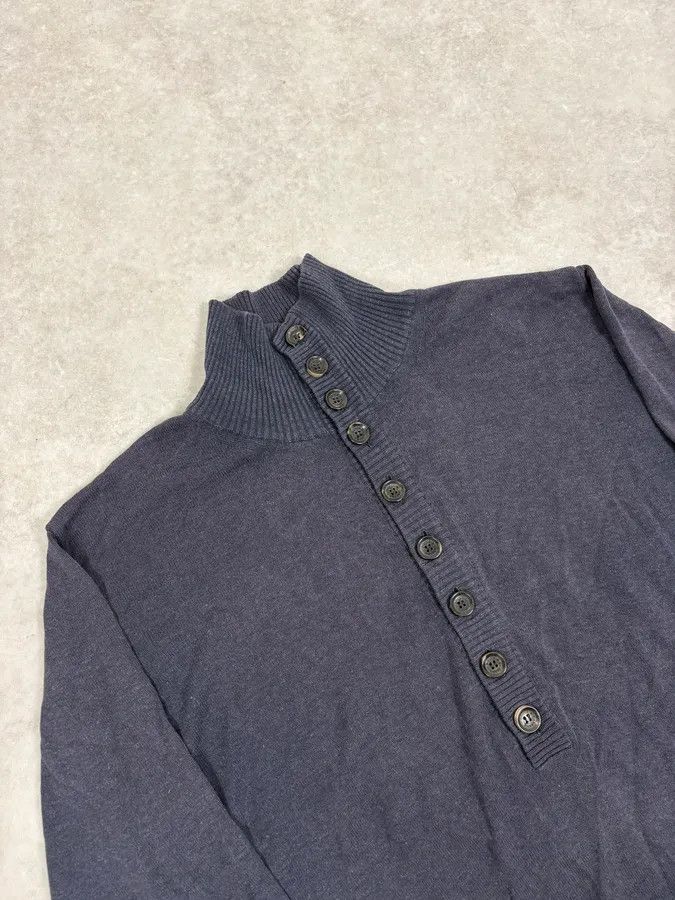 Dolce & Gabbana SS2003 Dolce & Gabbana Navy Buttoned Classy Sweater Size US S / EU 44-46 / 1 - 5 Thumbnail
