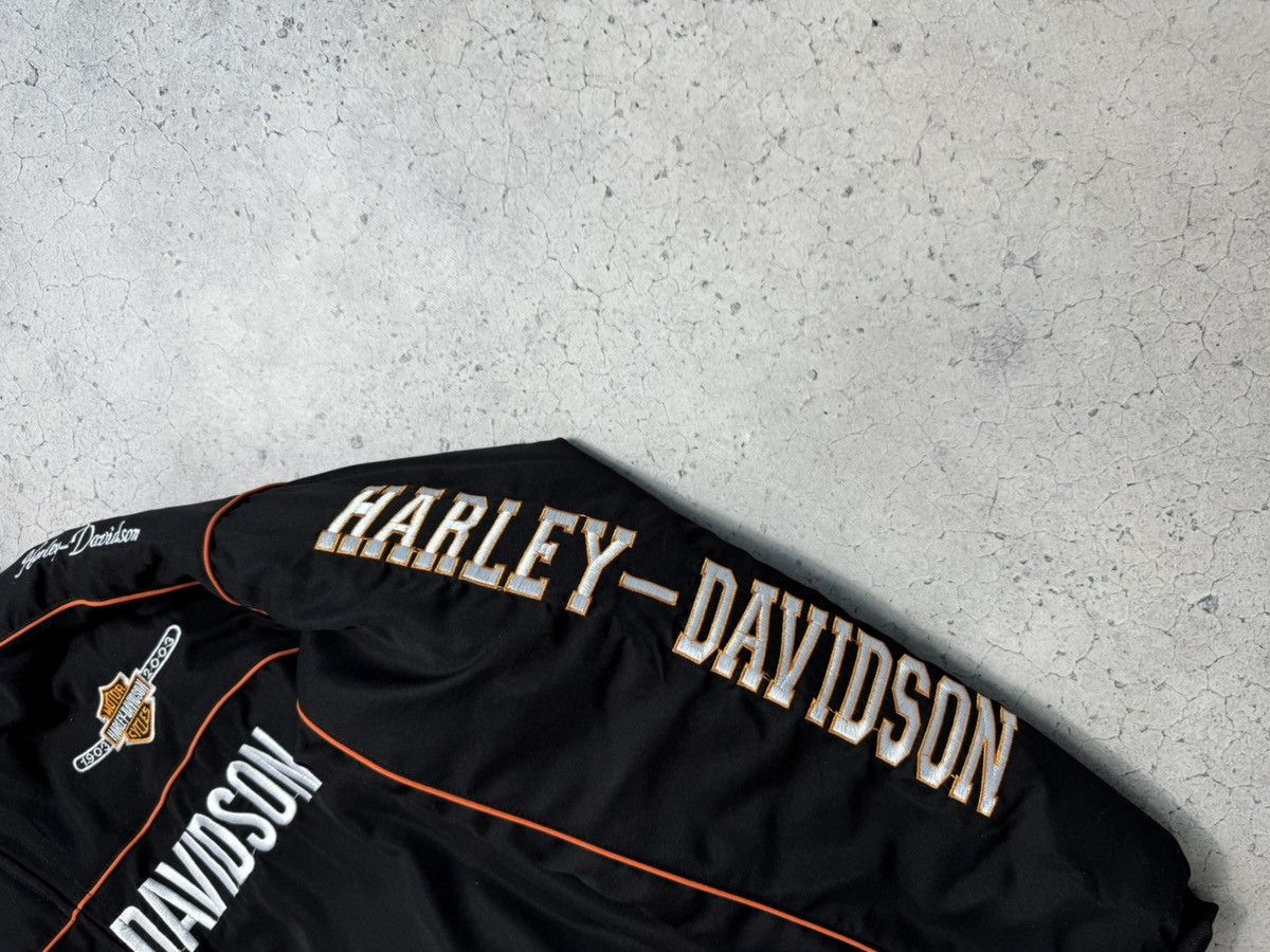 Harley Davidson Harley Motor Davidson Racing Bomber Jacket Vintage Big Logo Size US XL / EU 56 / 4 - 5 Thumbnail