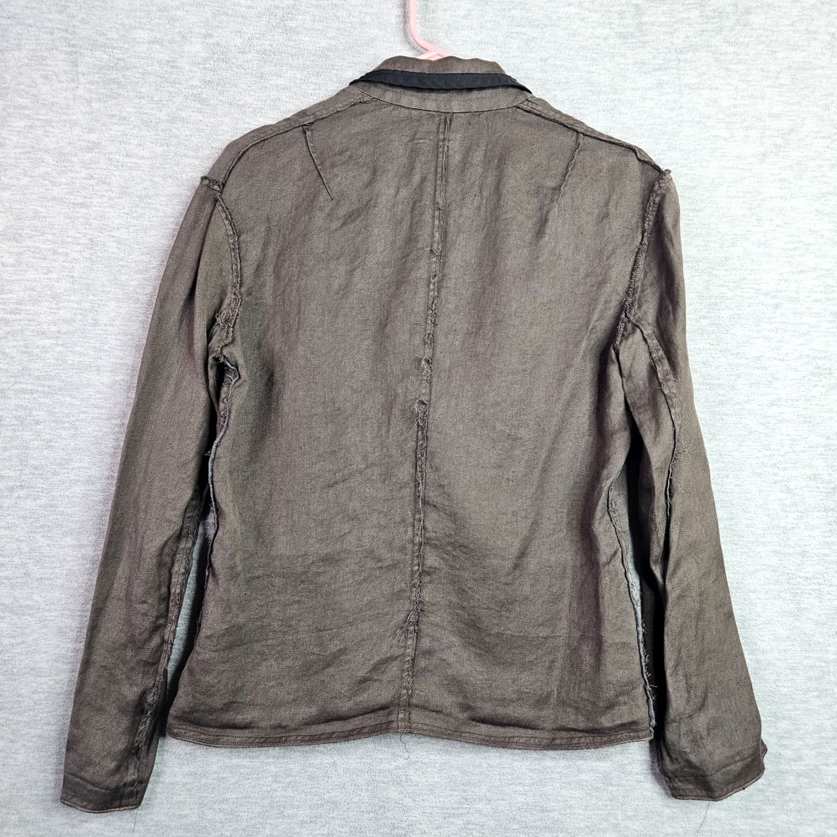 Lanvin Lanvin Blazer Jacket Women’s Brown Linen 38 Made in France Regular Size Lanvin Jacket Women’s Brown Linen 38 France Size XS / US 0-2 / IT 36-38 - 2 Thumbnail