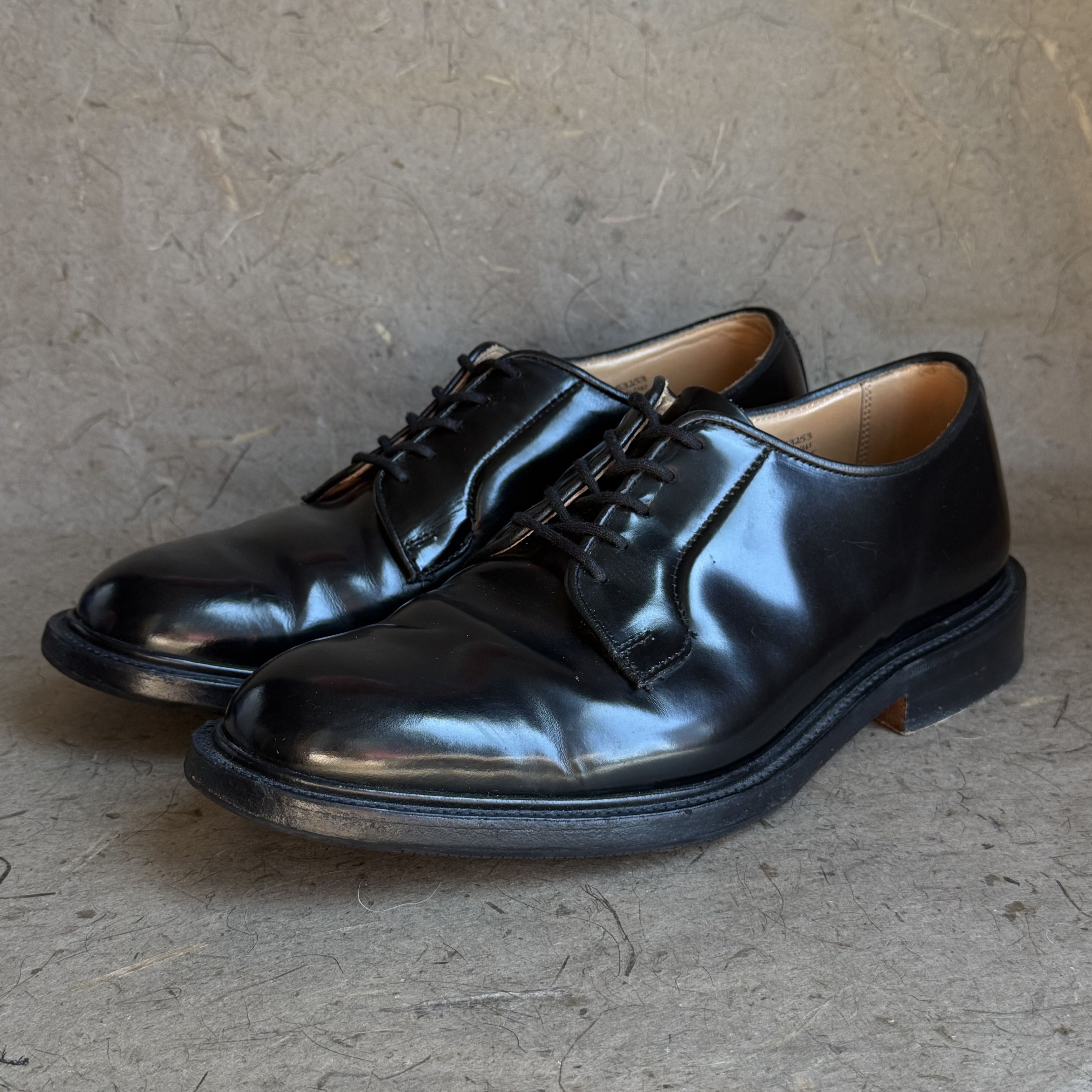 Tricker's Tricker's Robert derby shoe in black bookbinder Size US 9 / EU 42 - 2 Thumbnail