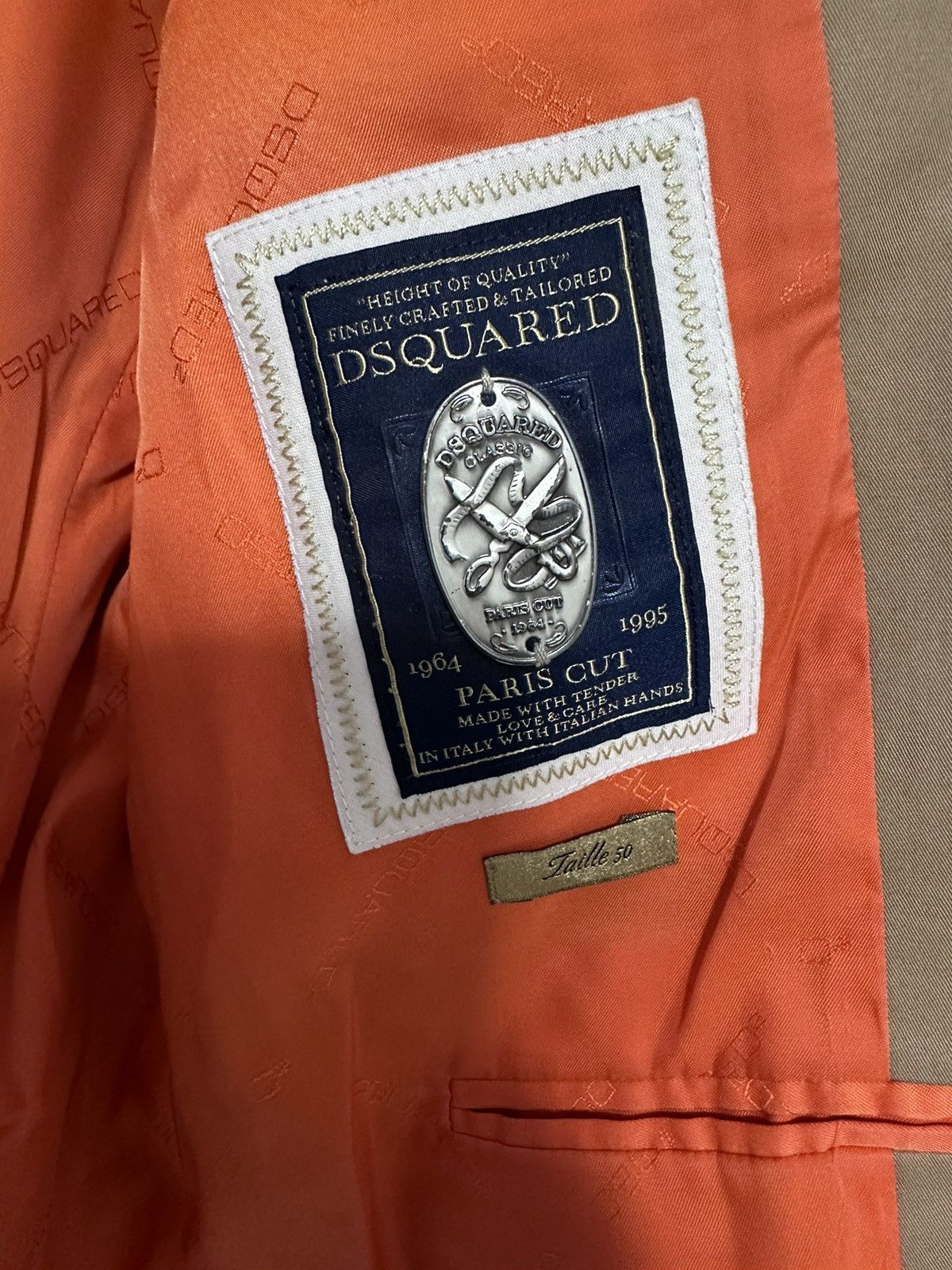 Designer × Dsquared2 Dsquared2 Blazer Jacket D2 Vintage Rare Size50 Size 50S - 11 Thumbnail