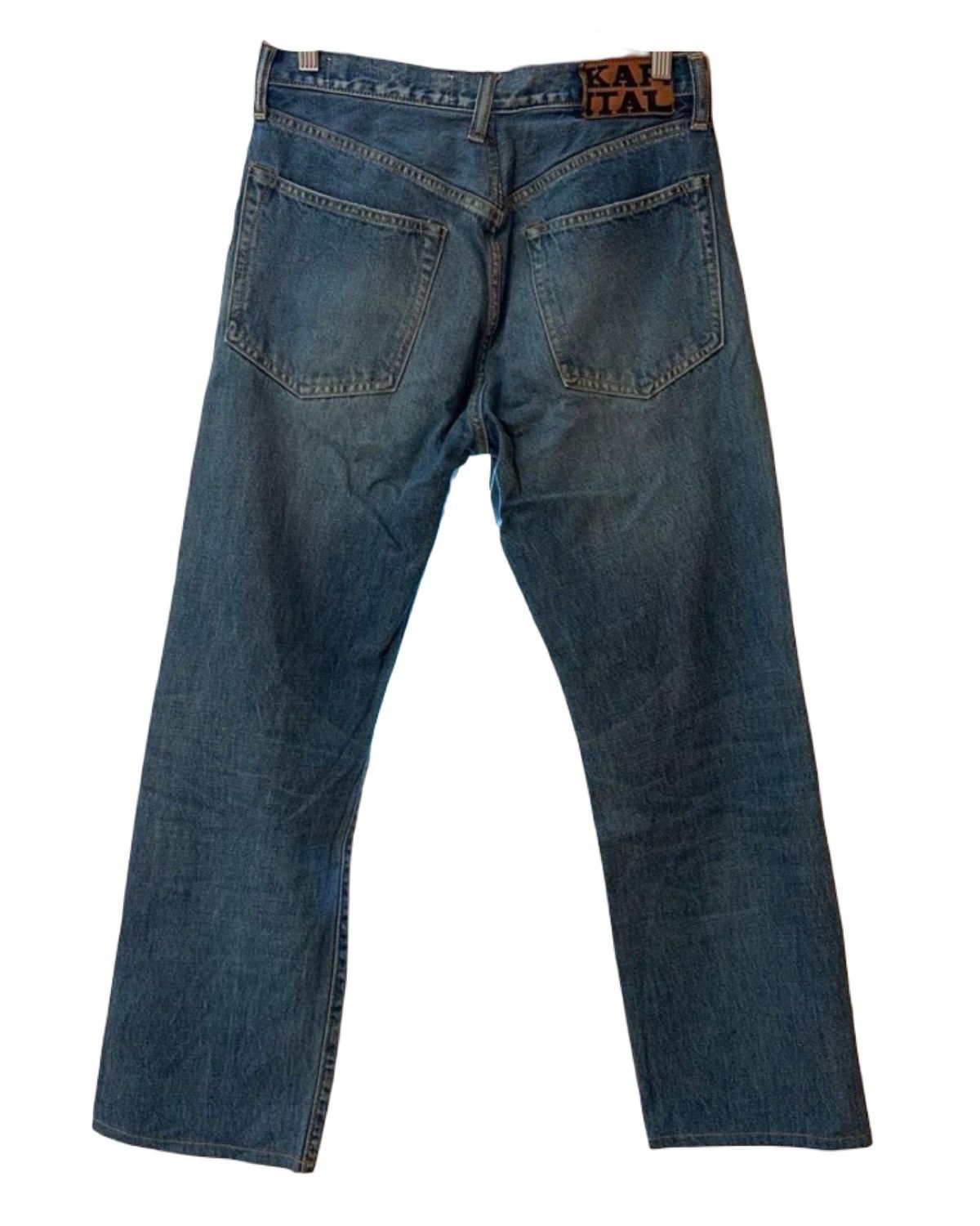 Kapital 14 Oz TH Straight Denim Jeans Size US 32 / EU 48 - 1 Thumbnail