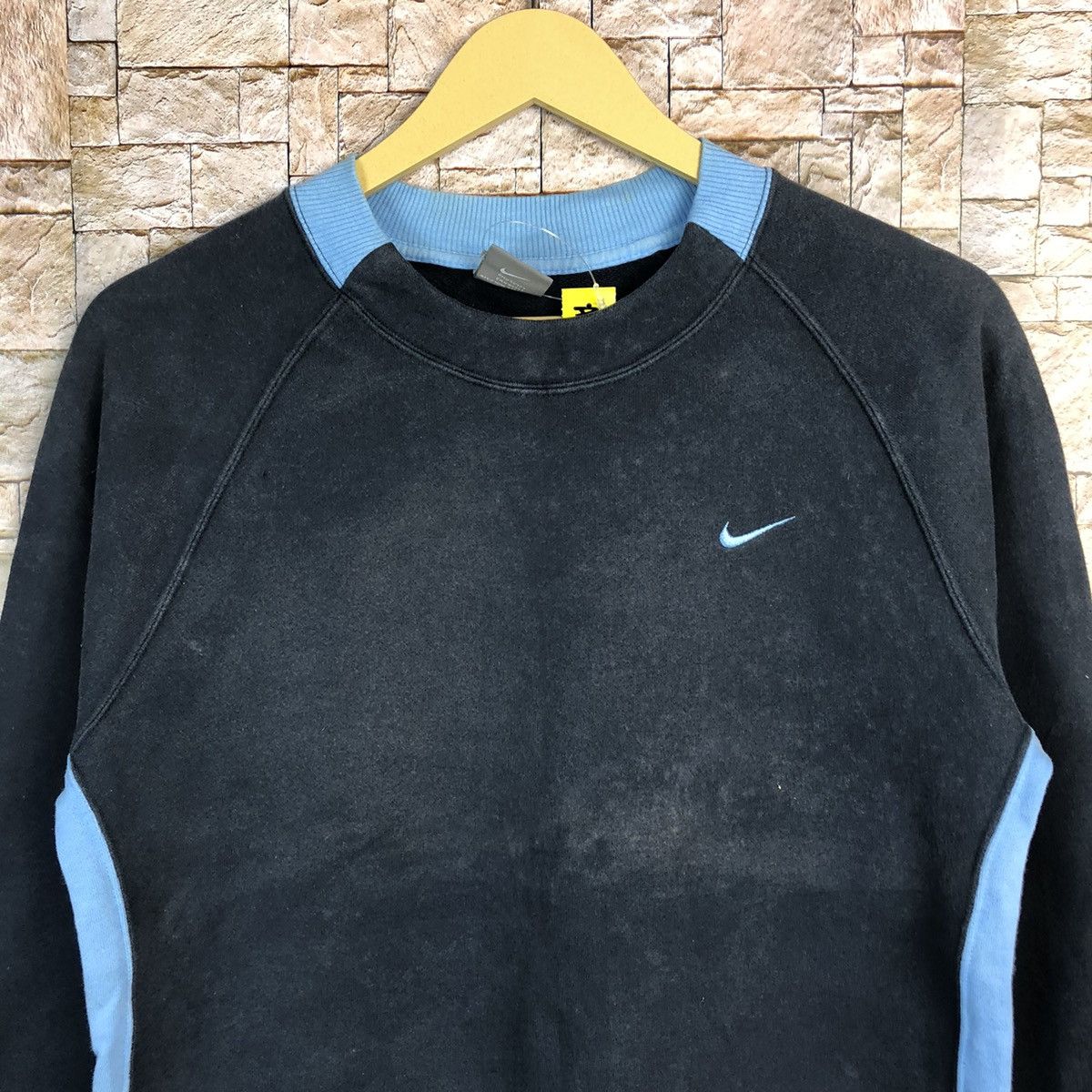 Nike Nike vintage Dark Blue Sweatshirt #A405 Size M / US 6-8 / IT 42-44 - 5 Thumbnail
