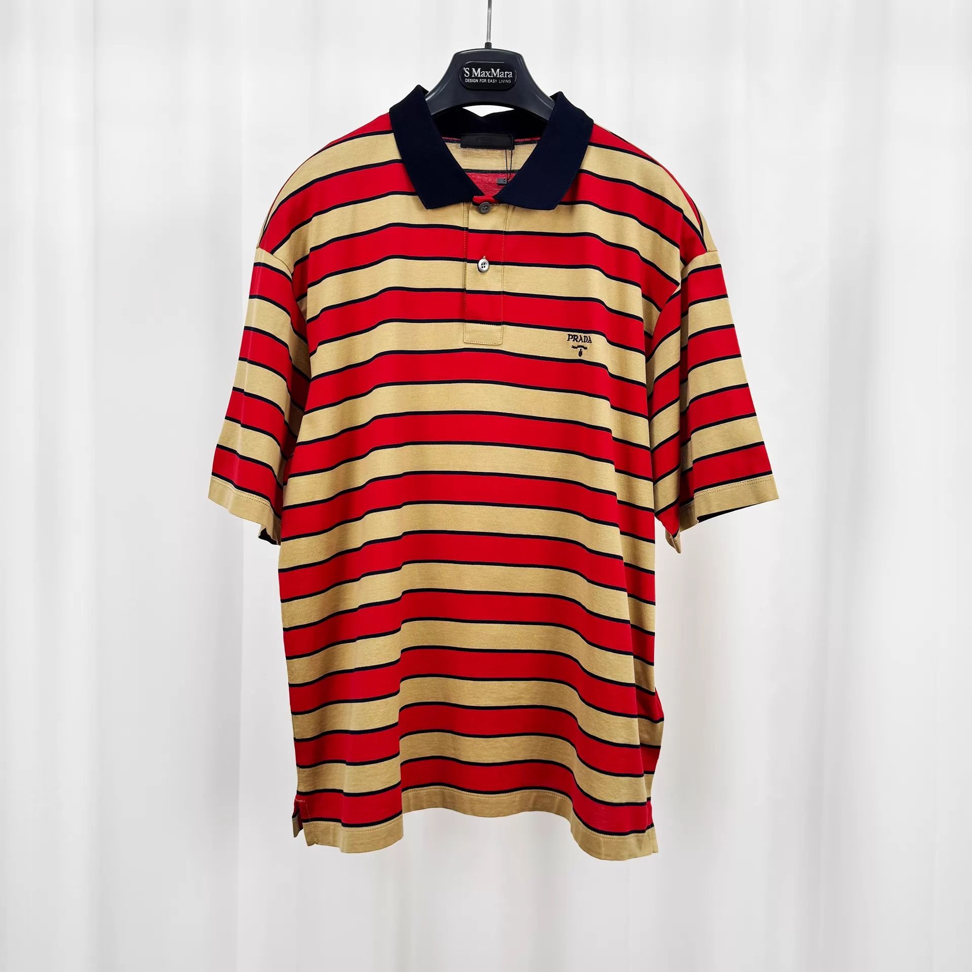 Prada Prada 24fw Embroidered P Polo L new Size US L / EU 52-54 / 3 - 1 Thumbnail