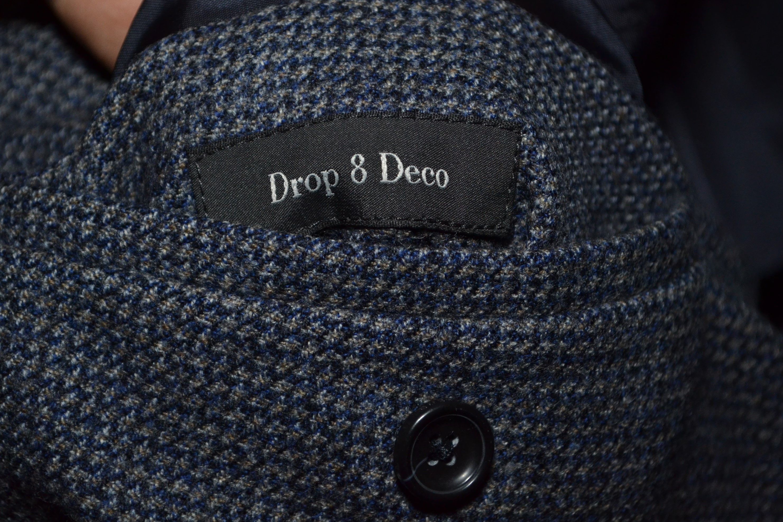 Z Zegna Ermenegildo Zegna Drop 8 Deco Wool Blazer Jacket Size US M / EU 48-50 / 2 - 10 Thumbnail