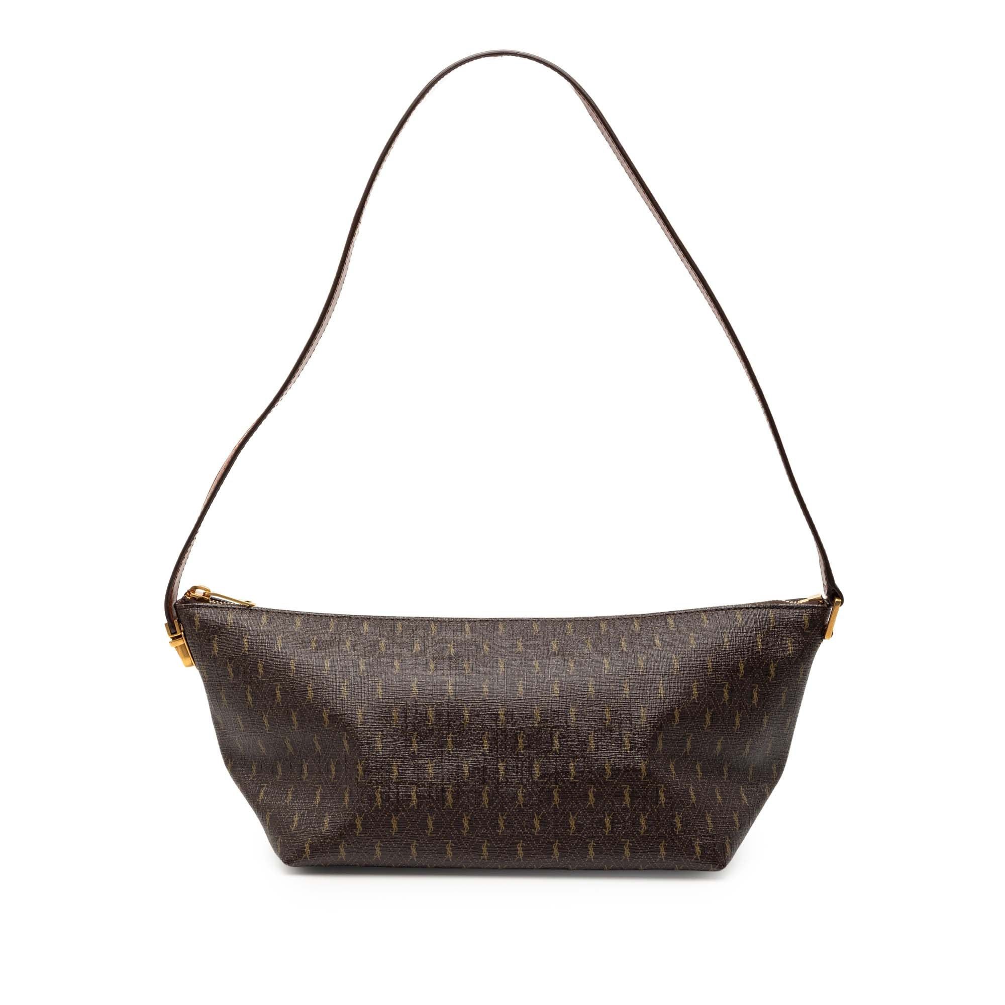 Saint Laurent Paris Coated Canvas Le Monogramme Shoulder Bag Size ONE SIZE - 1 Thumbnail