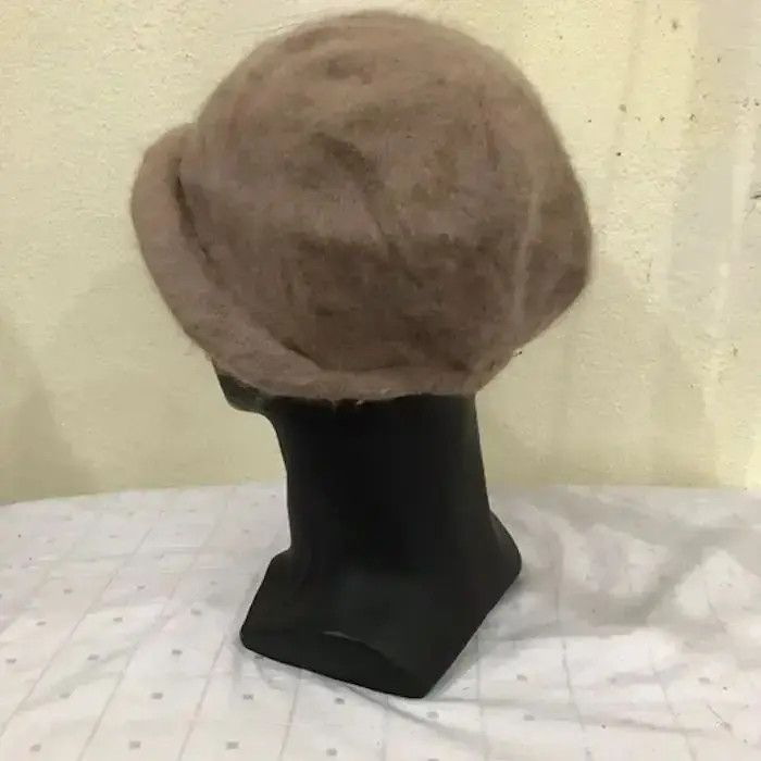 Japanese Brand × Vintage Maxime Labeyrie Paris Fleece Beanie Hat Size ONE SIZE - 4 Thumbnail