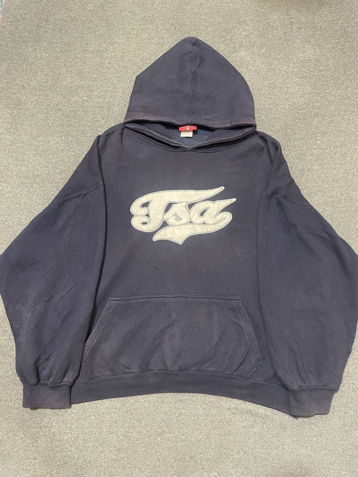 Vintage Vintage TSA Clothing Skate Hoodie Pull Over Size US XL / EU 56 / 4 - 1 Thumbnail
