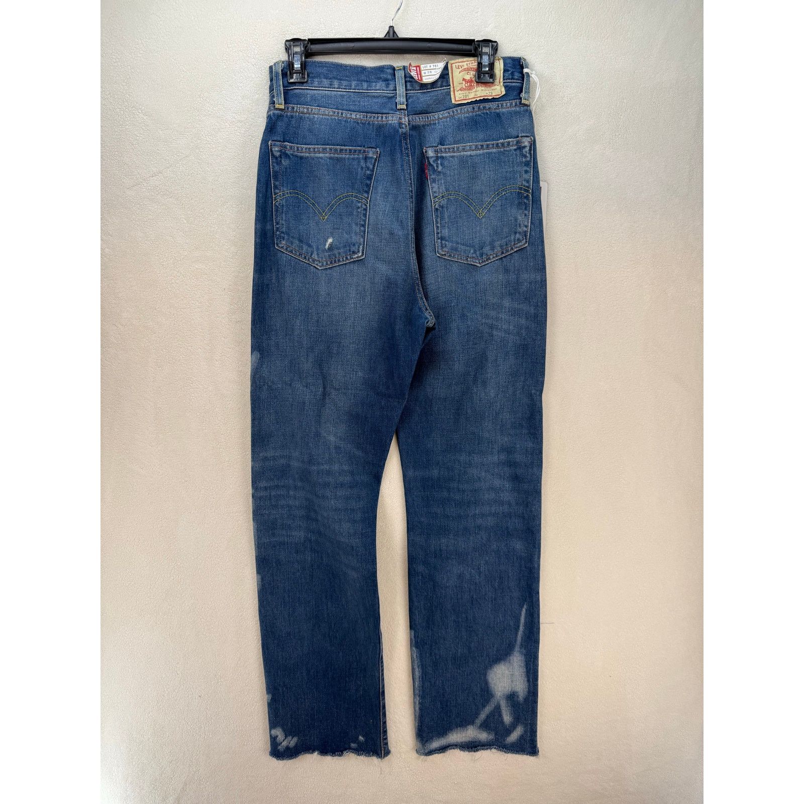 Levi's LEVI'S VINTAGE 1950'S 701 SELVEDGE WOMEN'S 28 # 507010032 Size 28" / US 6 / IT 42 - 7 Thumbnail