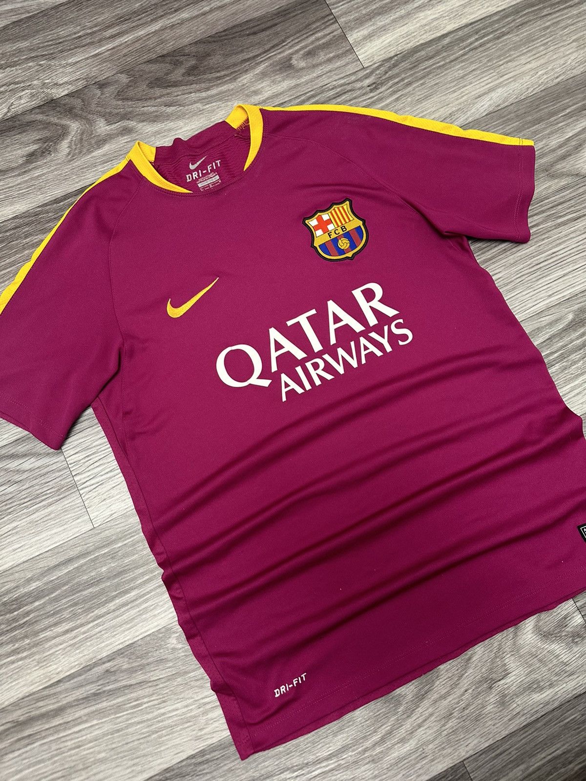 Nike RARE Vintage Barcelona Training jersey 2015/2016 hype blockc Size US M / EU 48-50 / 2 - 2 Thumbnail