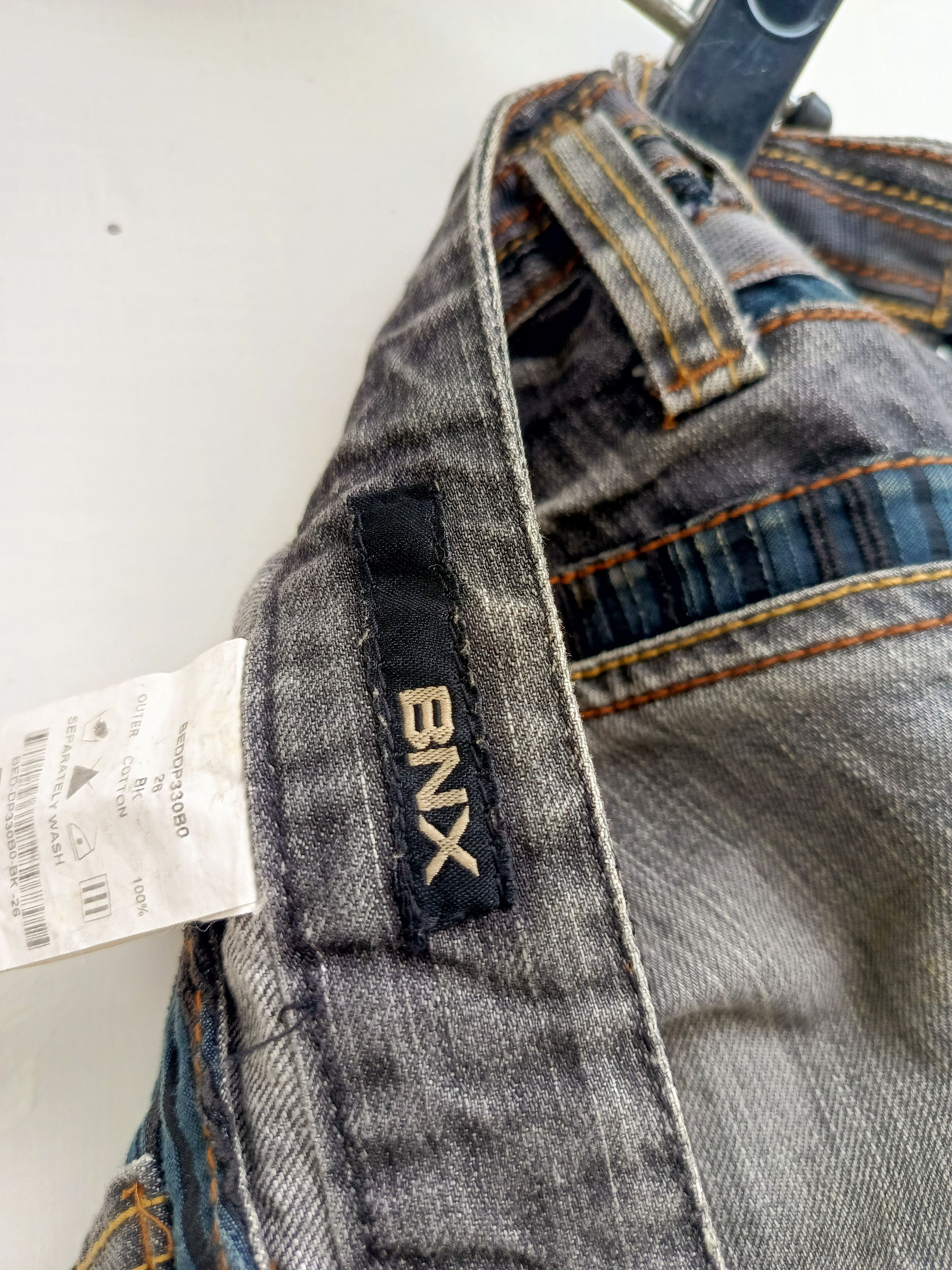 Japanese Brand BNX washing jeans Size 26" / US 2 / IT 38 - 10 Thumbnail