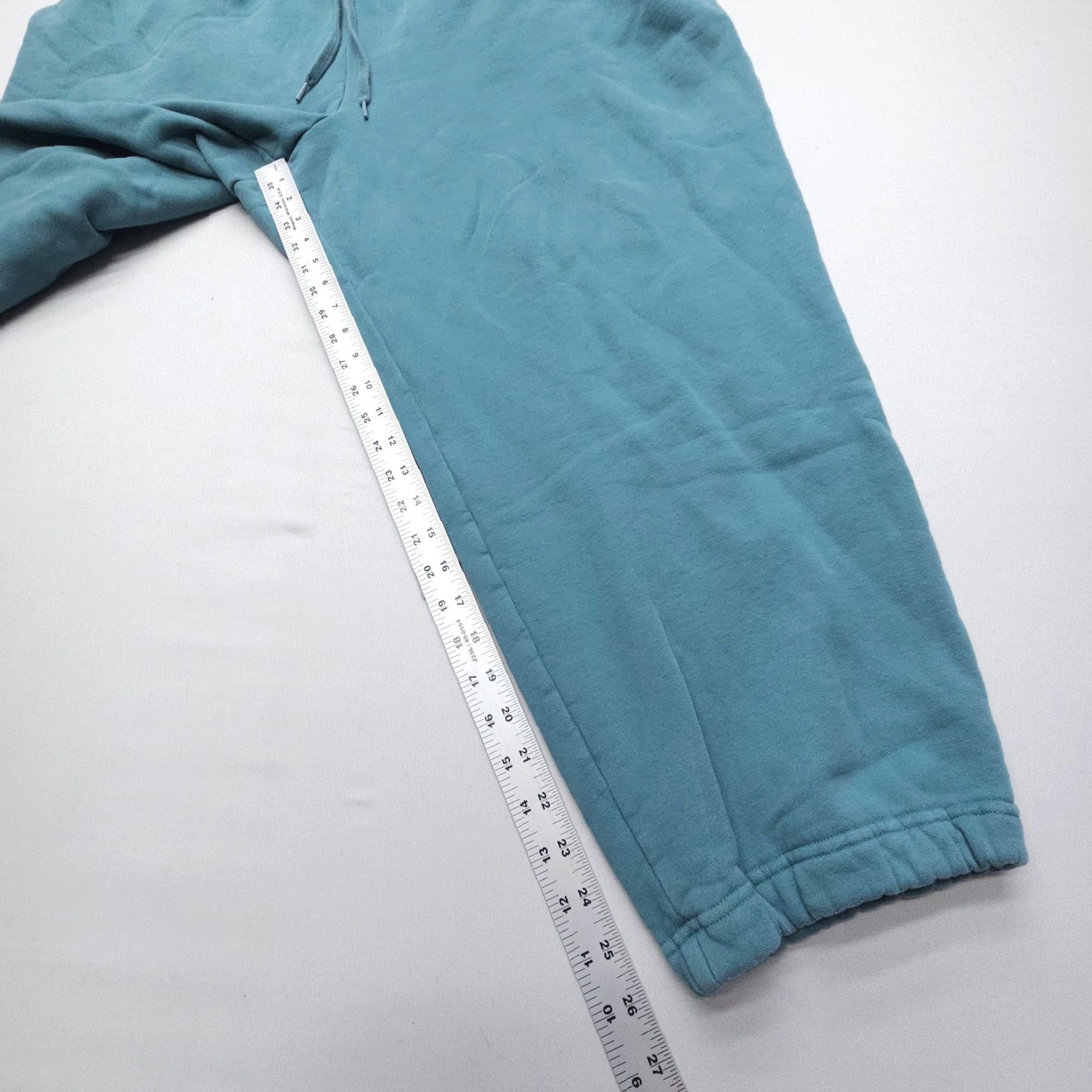 Lands' End Lands' End Fleece Sweatpants Joggers Plus Size 3X Green Soft Elastic Waist 26"ins Size 40" / US 18 - 5 Thumbnail