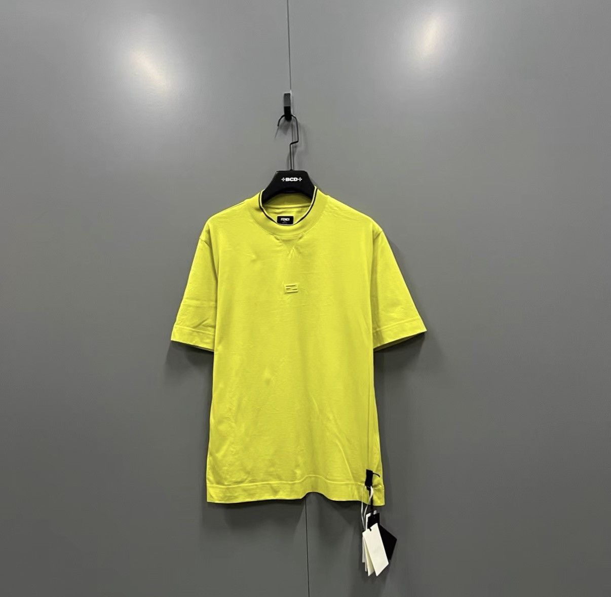 Fendi Green Short-Sleeve Crew Neck Shirt Size US M / EU 48-50 / 2 - 1 Thumbnail