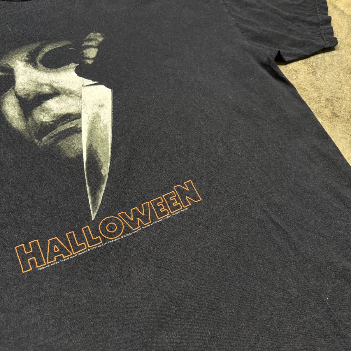 Vintage vintage michael myers halloween movie promo tshirt Size US XL / EU 56 / 4 - 5 Thumbnail