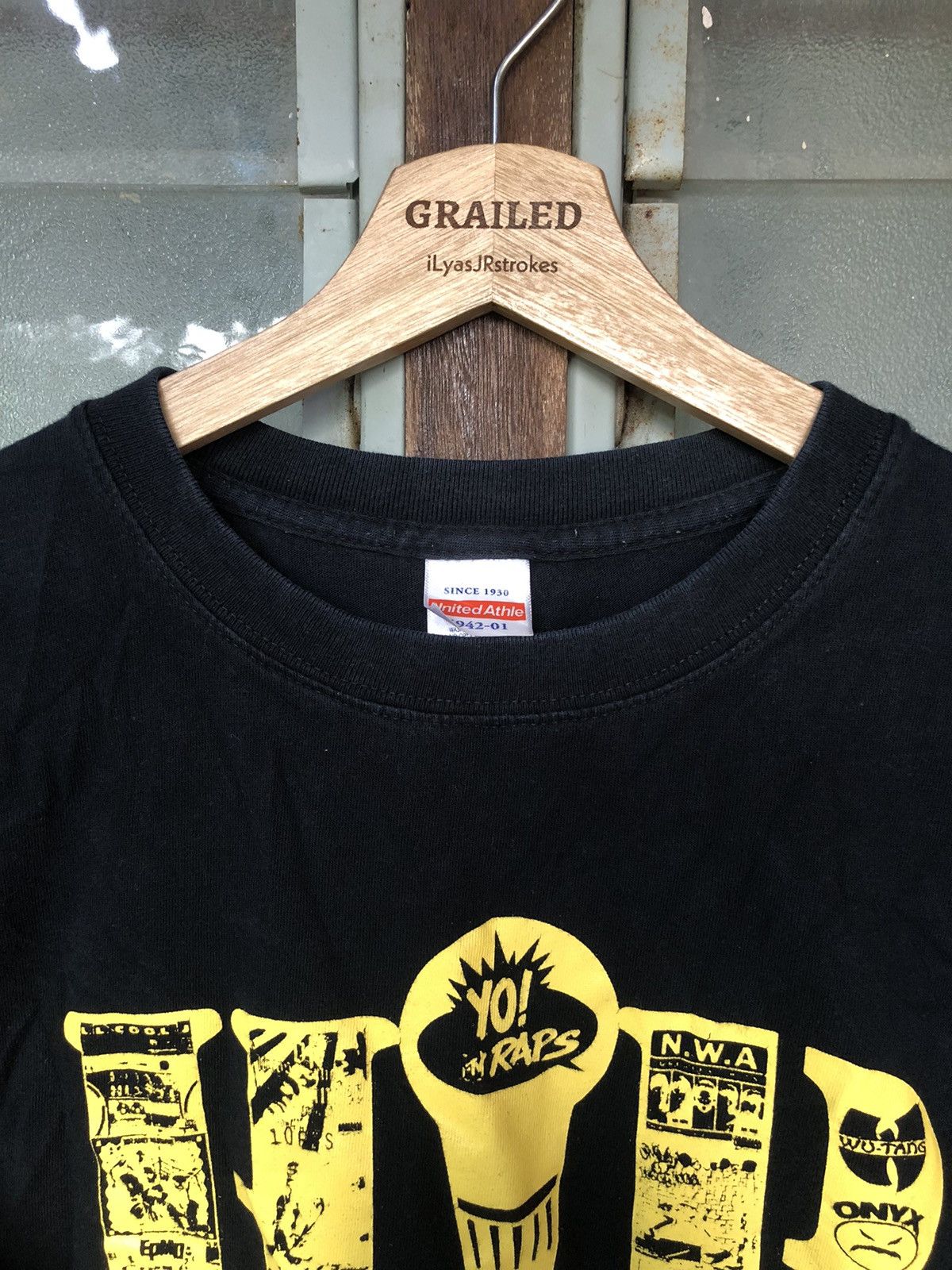 Rap Tees Vintage Hip Hop is Not Dead Classic Logo Shirt Tee DMC Size US L / EU 52-54 / 3 - 6 Thumbnail