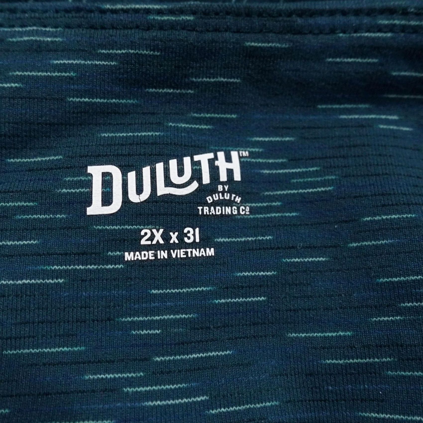 Duluth Trading Company Duluth Trading Co Green Zip Quick Dry Yoga Leggings Pants Womens 2X x 31 Size 40" / US 18 - 6 Thumbnail
