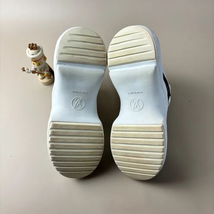 Louis Vuitton Louis Vuitton Thick Sole High-Top Sneakers -2508 Size US 6.5 / EU 39-40 - 4 Thumbnail