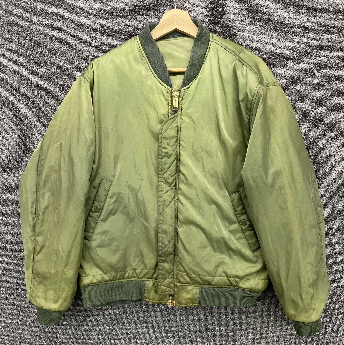 Japanese Brand Vintage Yokosuka Japanese Eagle Sukajan Bomber Jacket Size US L / EU 52-54 / 3 - 14 Thumbnail