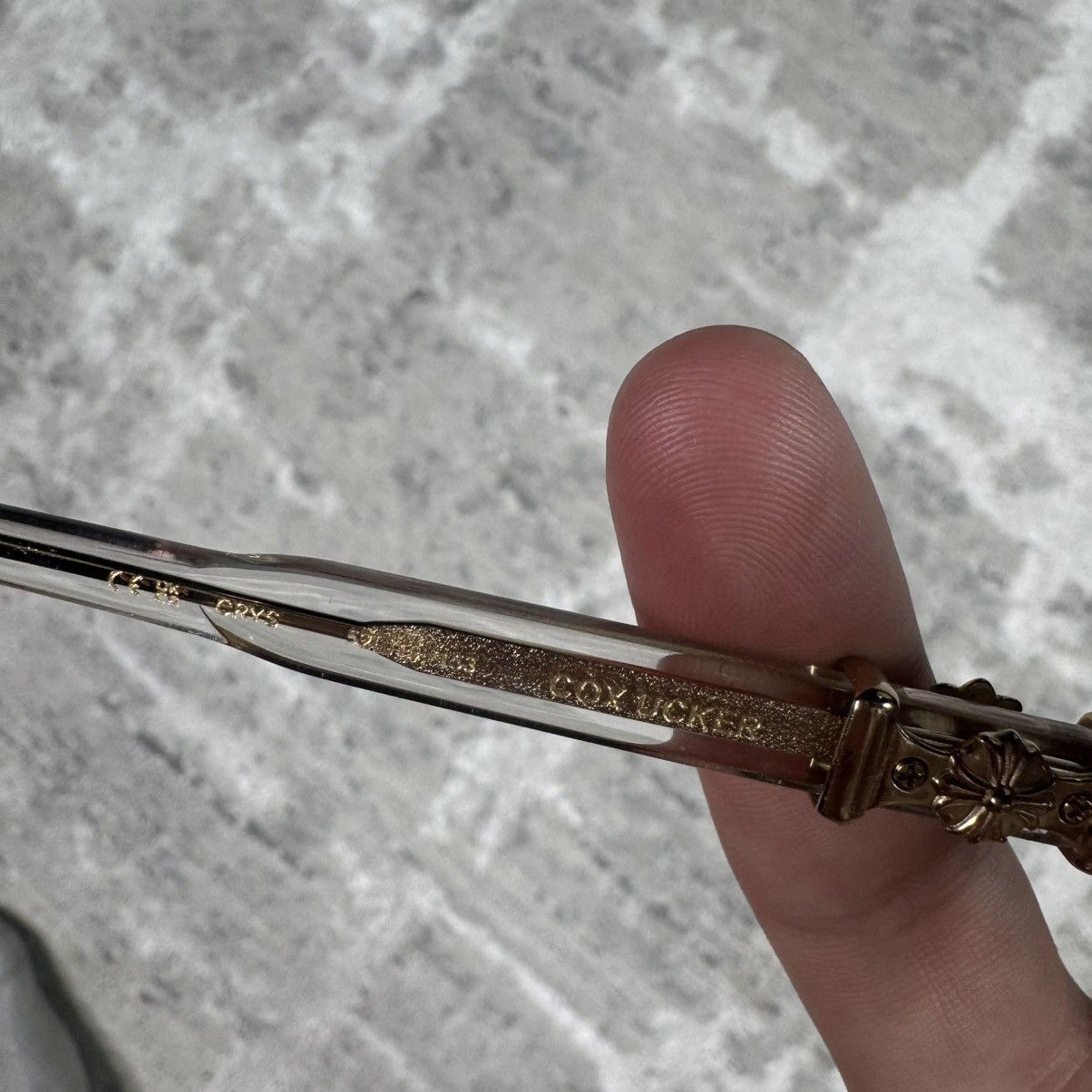 Chrome Hearts Cox ucker clear frame glasses Size ONE SIZE - 10 Thumbnail
