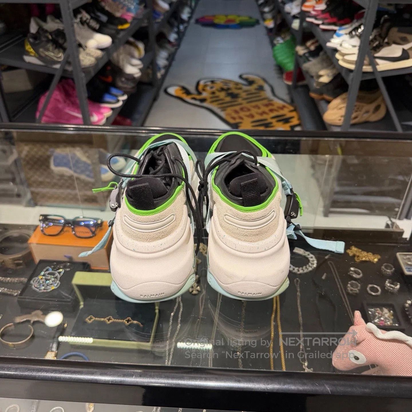 Balmain BALMAIN Unicorn White Green. Size US 11 / EU 44 - 3 Thumbnail