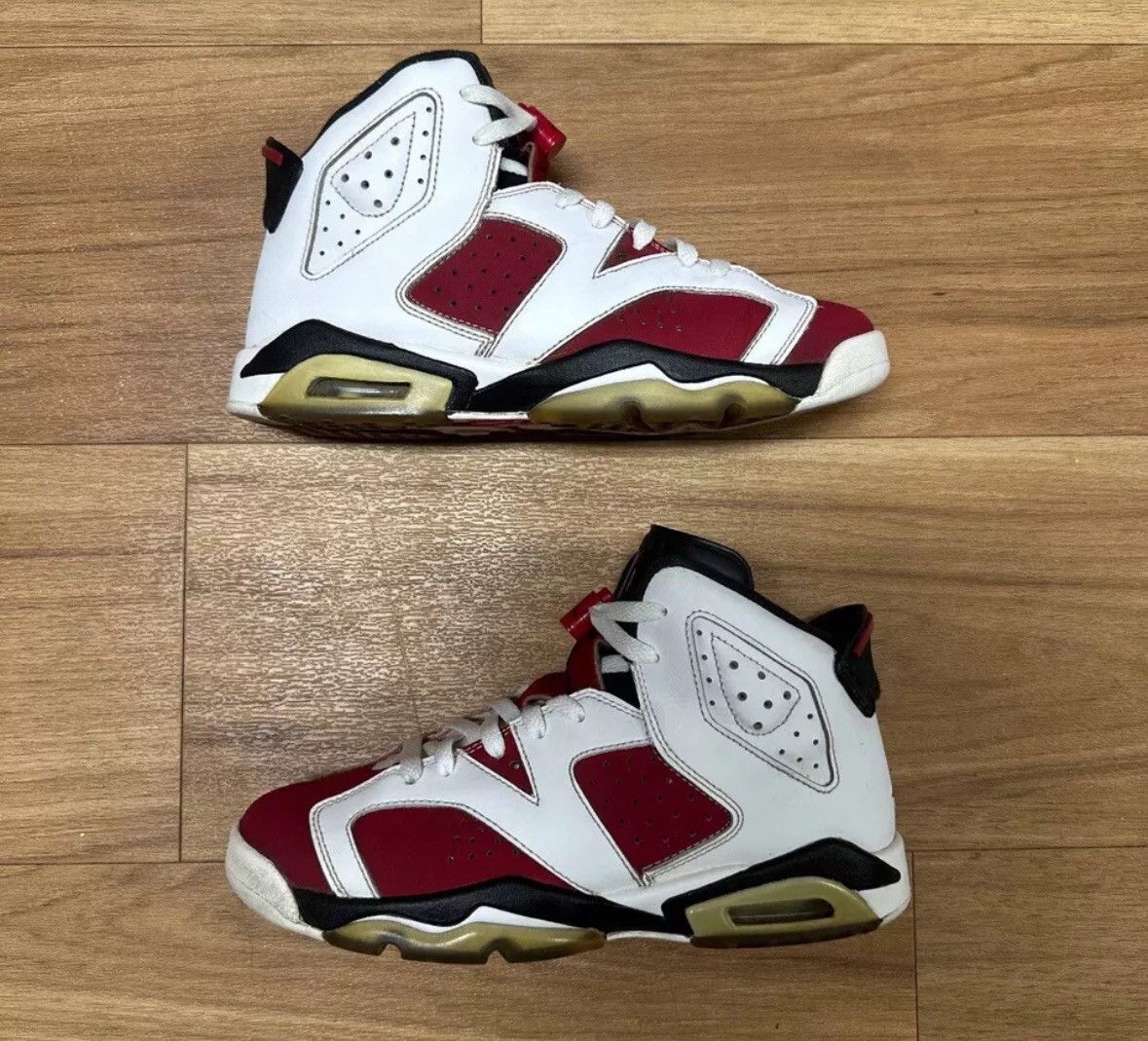 Jordan Brand Air Jordan 6 Retro 2014 Carmine Size US 6.5 / EU 39-40 - 2 Thumbnail