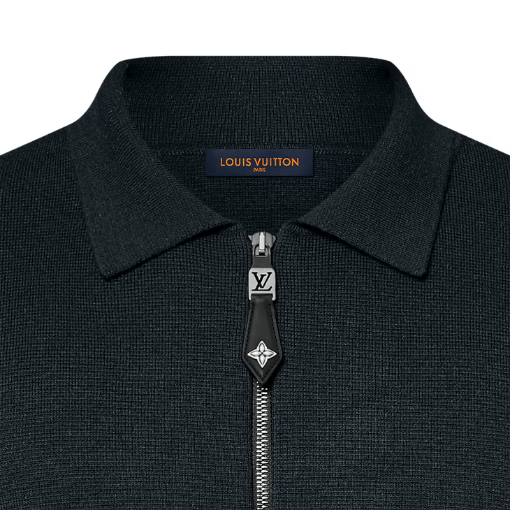 Louis Vuitton Knit Blouson With Leather Details Size US S / EU 44-46 / 1 - 2 Thumbnail
