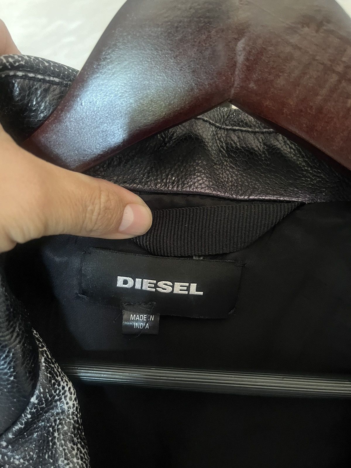 Diesel Leather vintage jacket Size US S / EU 44-46 / 1 - 10 Thumbnail