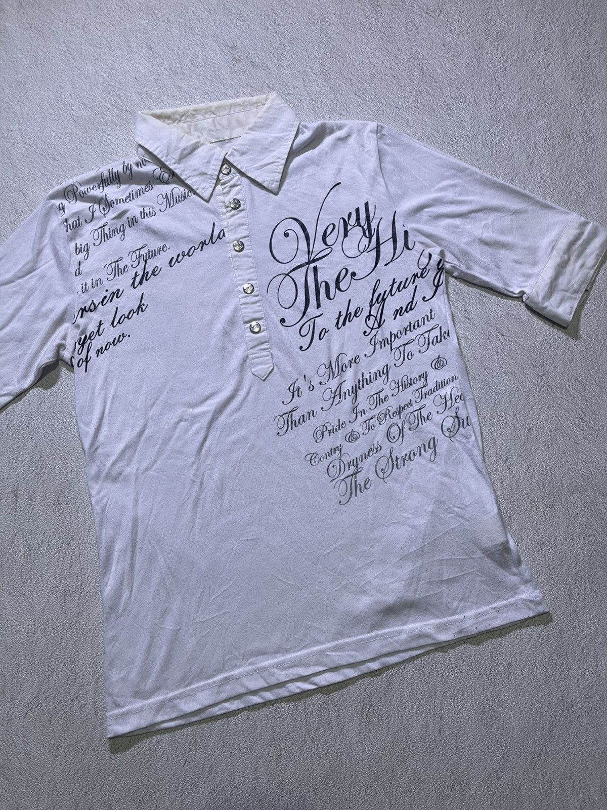 Japanese Brand Y2K SEMANTIC DESIGN short sleeve tshirt Size US M / EU 48-50 / 2 - 2 Thumbnail