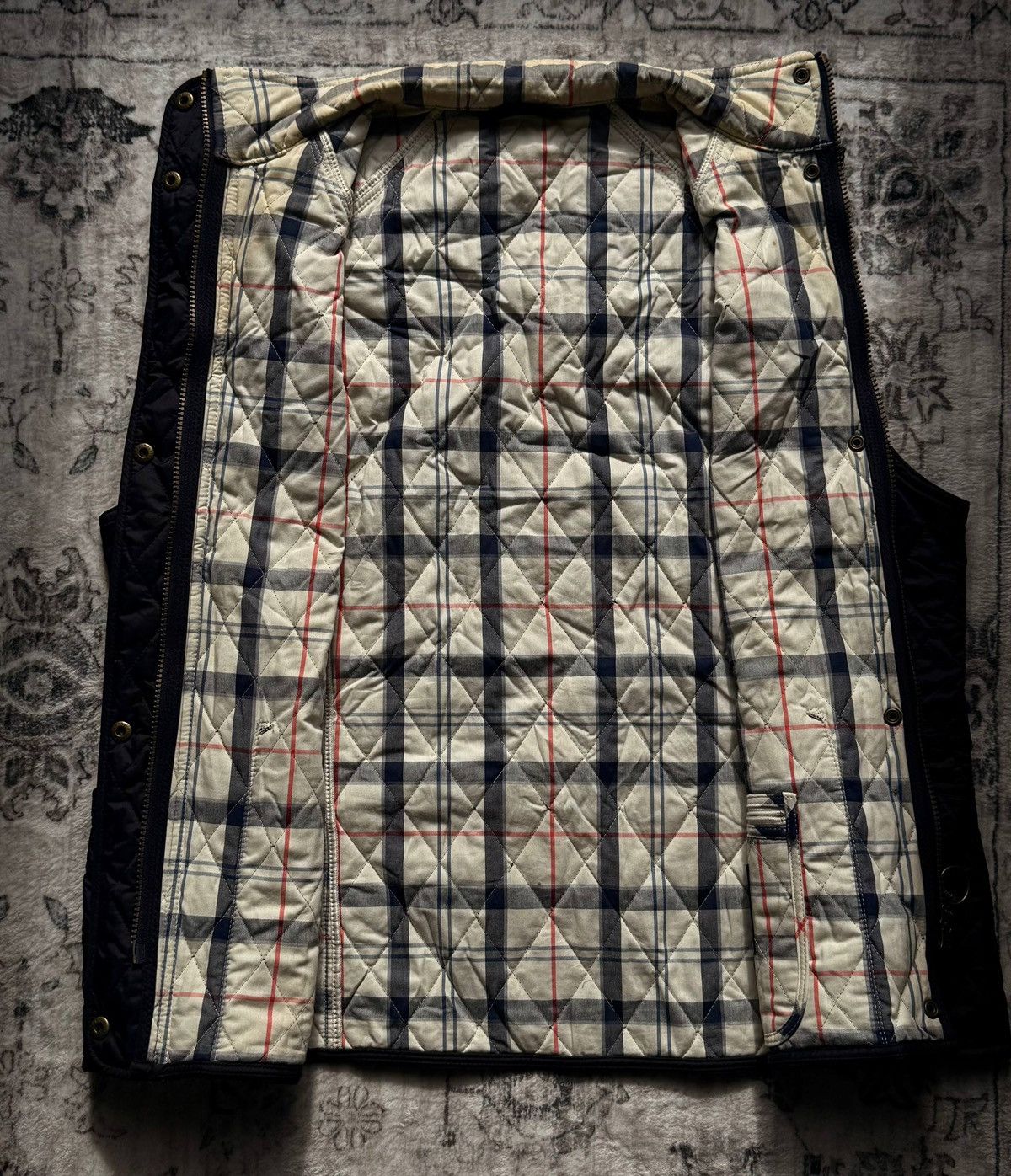 Barbour Barbour Quilted Vest XL Tartan Lining Excellent Condition Size XXL / US 16-18 / IT 52-54 - 2 Thumbnail
