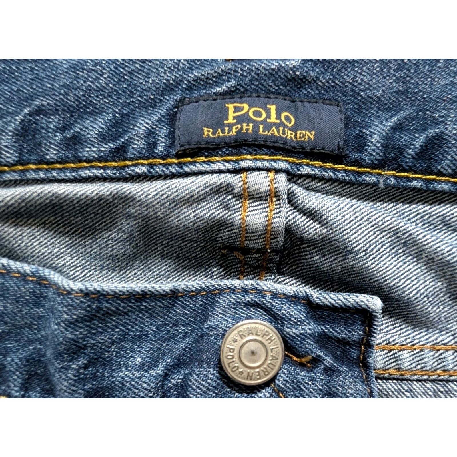 Polo Ralph Lauren Polo Ralph Lauren Jeans Slim Straight Varick Blue 40x32 Men’s Denim Vintage No Size US L / EU 52-54 / 3 - 4 Thumbnail