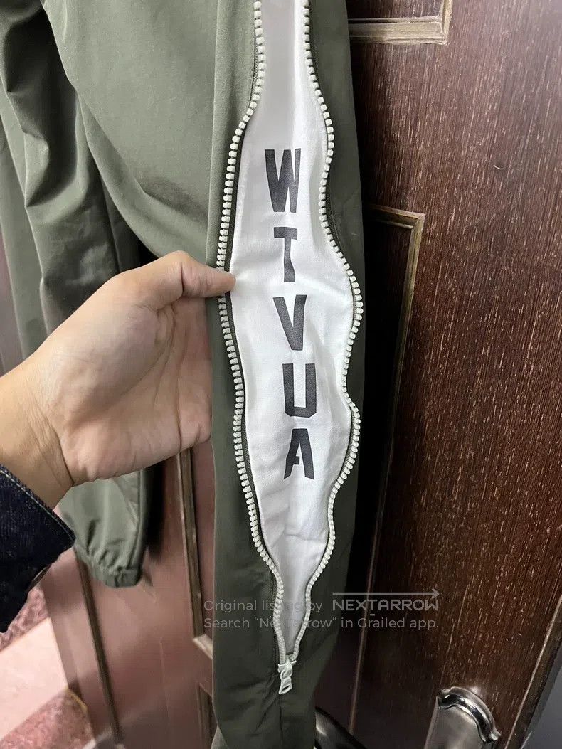 Wtaps Wtaps size 1 Nightlight zipper loose leg sport pants Size US 39 - 3 Thumbnail