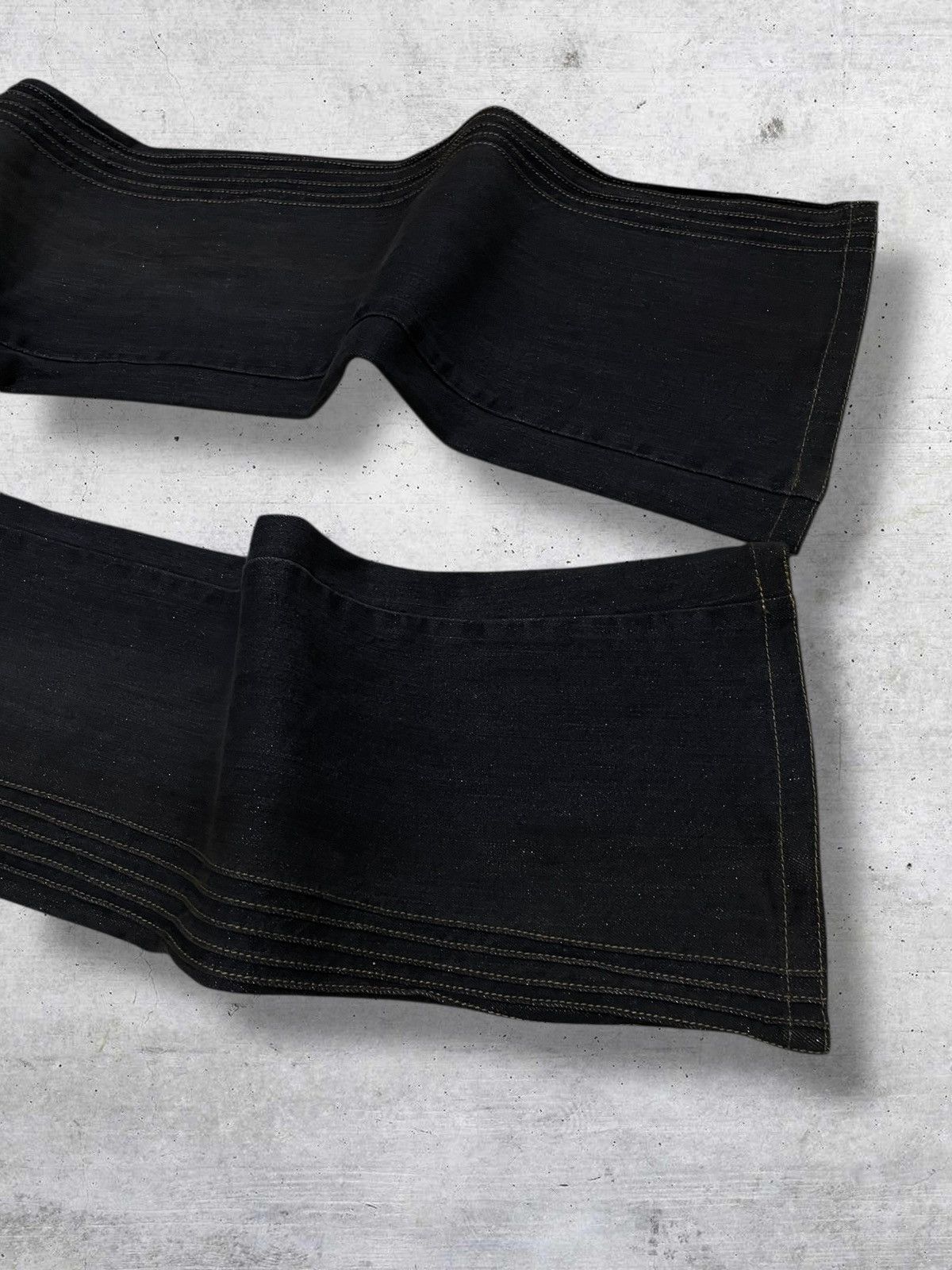 Tornado Mart VINTAGE JAPAN DESIGNER TRADITIONAL OG 1990S FLARED CUT DENIM Size US 27 - 4 Thumbnail