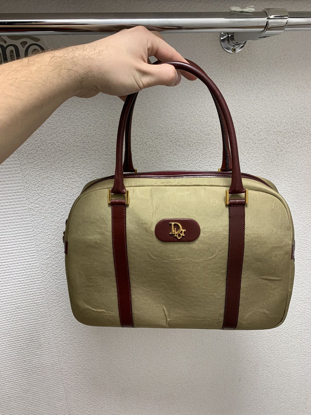 Christian Dior Monsieur Christian Dior made in France vintage 1980 monogram bag CD Size ONE SIZE - 1 Thumbnail