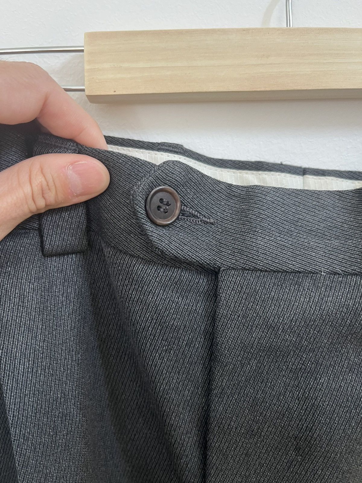 Yves Saint Laurent YSL Vintage Pleated Trouser Size US 34 / EU 50 - 2 Thumbnail