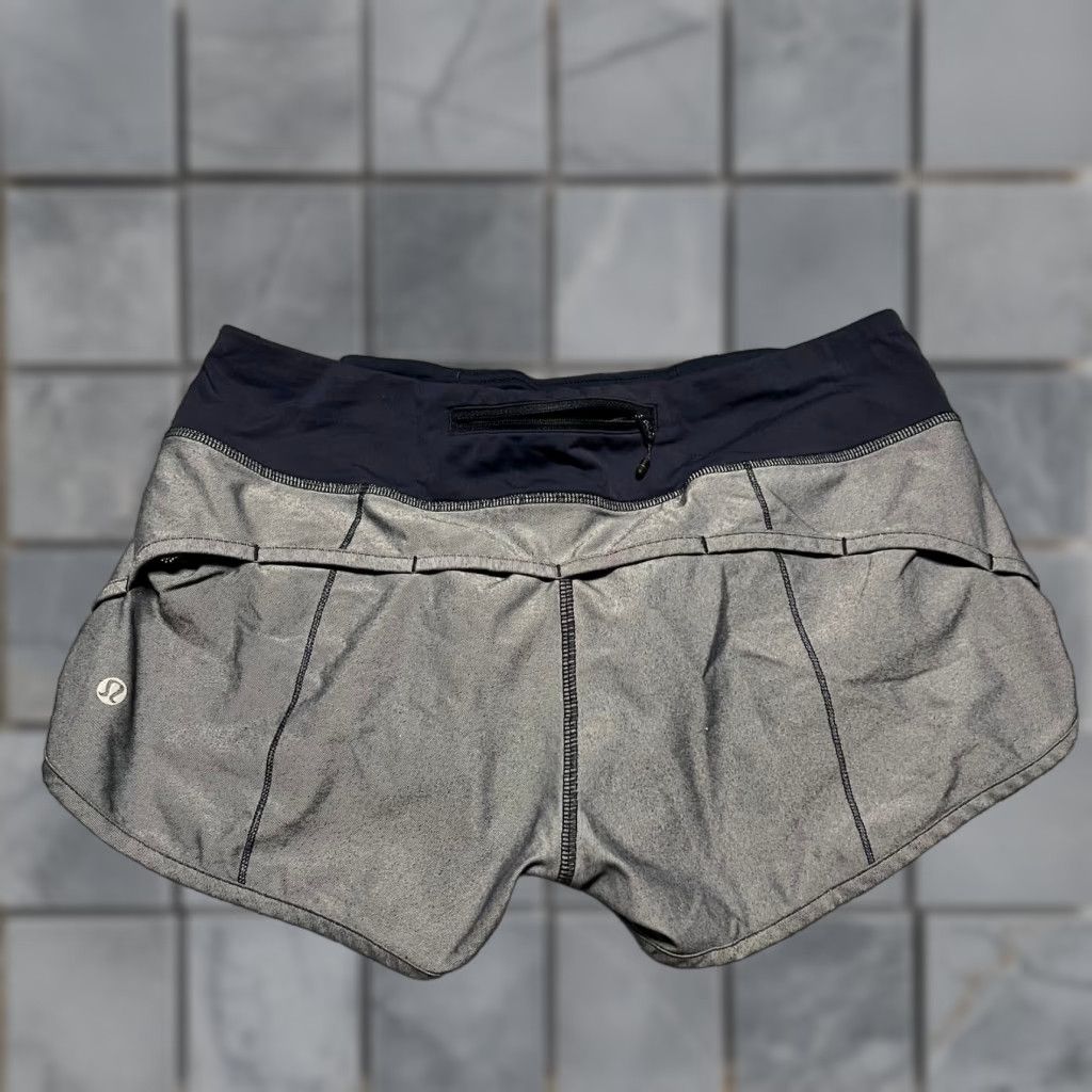 Lululemon VINTAGE Lululemon Speed Shorts Womens 6 Blue Running Athletic Size 28" / US 6 / IT 42 - 1 Thumbnail