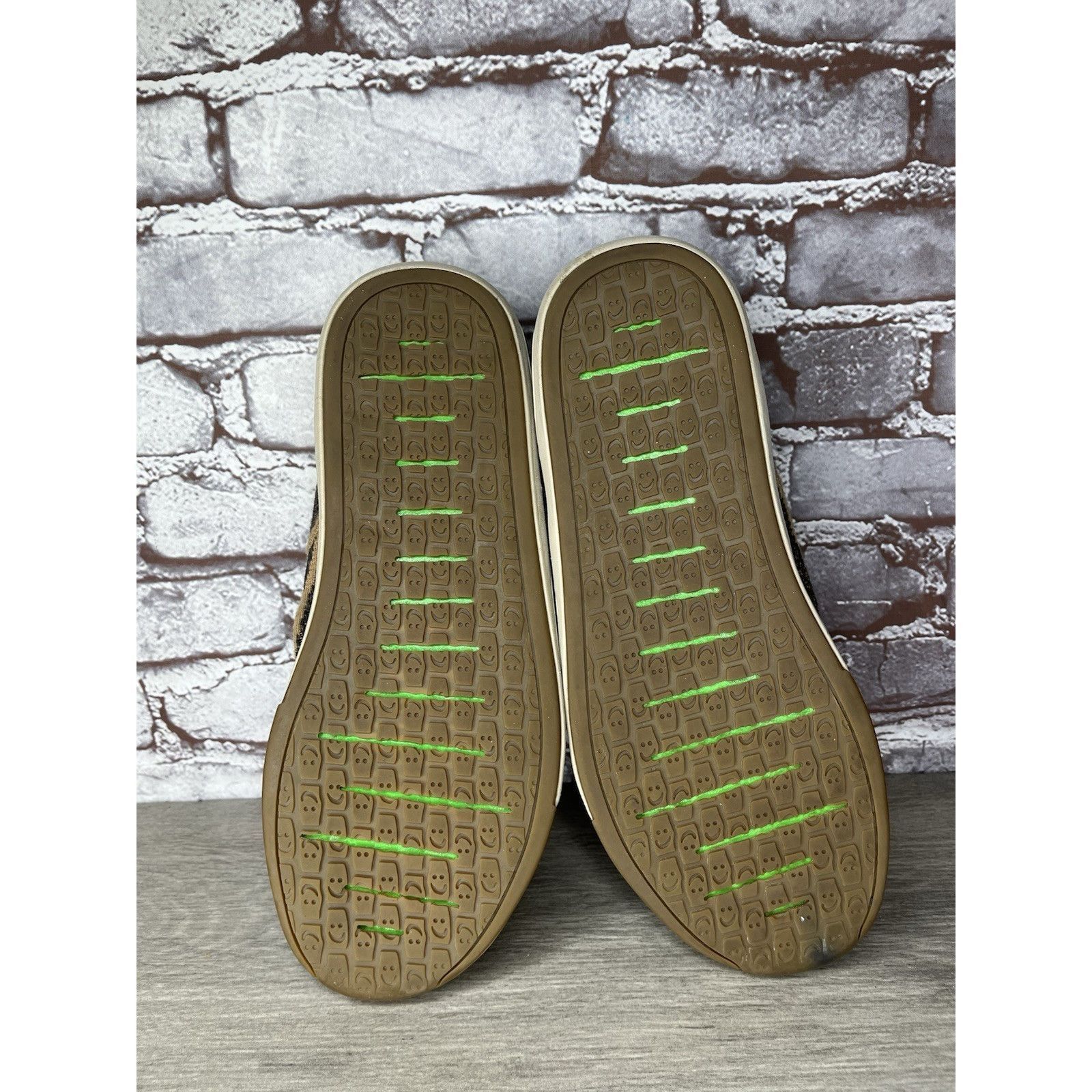 Sanuk Sanuk Chiba Quest Knit Brown Natural Fabric Slip On Shoes Me Size US 10 / EU 43 - 17 Thumbnail