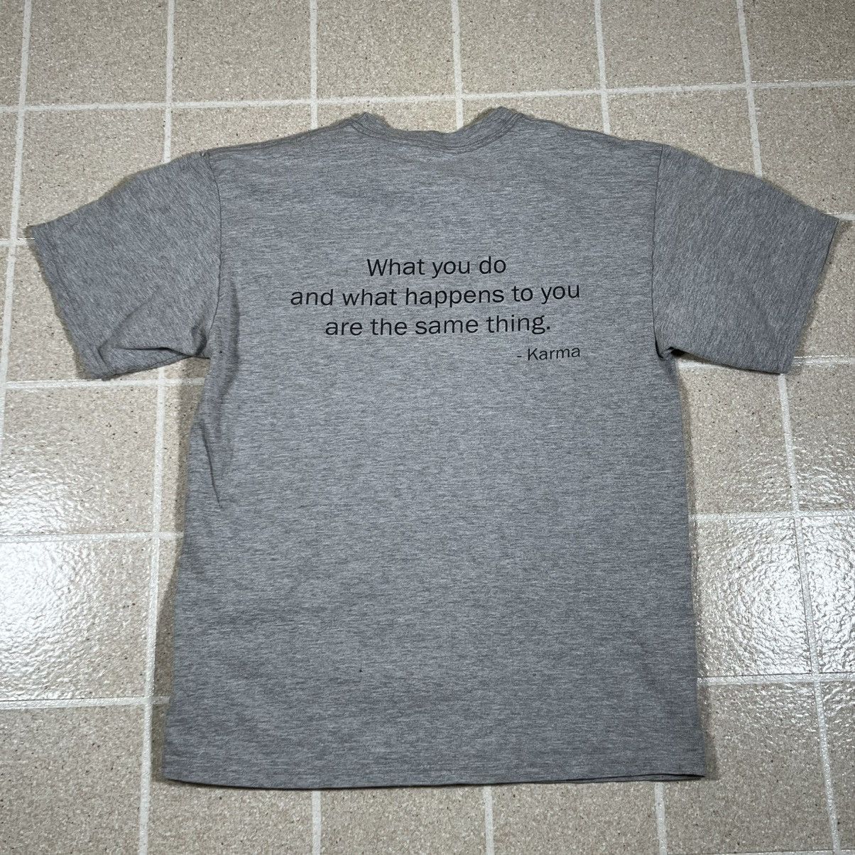 Hanes Vintage Y2K Heeather Grey Clarence Swimming Tshirt Size M Size US M / EU 48-50 / 2 - 3 Thumbnail
