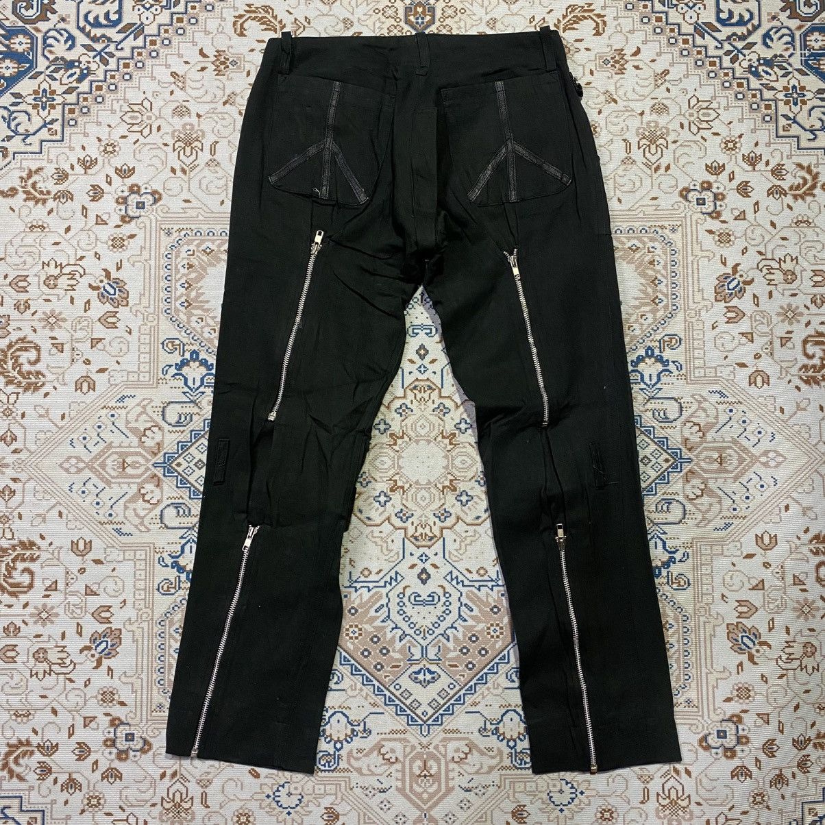 If Six Was Nine × Japanese Brand × Le Grande Bleu (L.G.B.) TOKYO PUNKERS BONDAGE PANTS Size US 30 / EU 46 - 4 Thumbnail