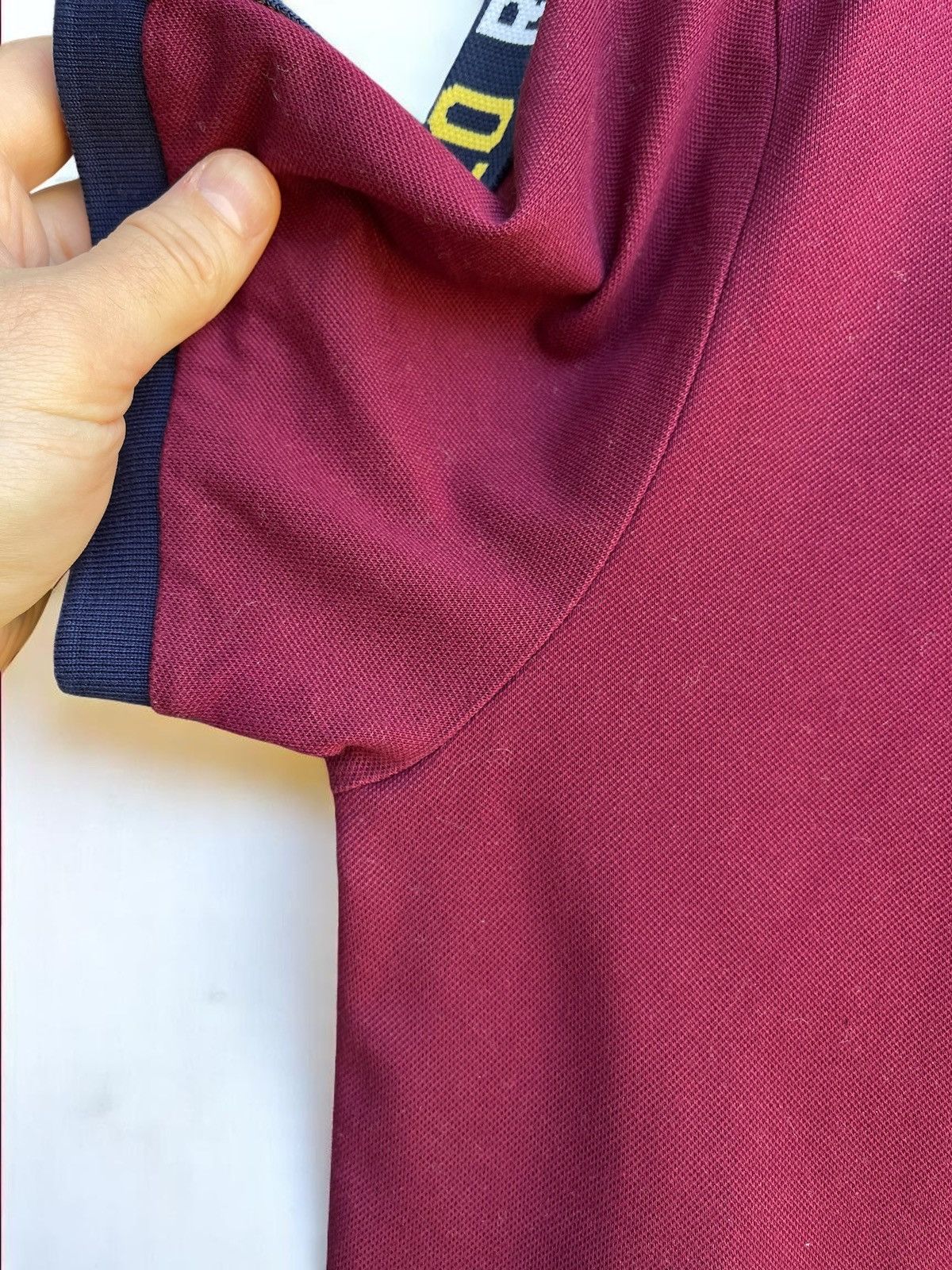 Ralph Lauren Sport Polo Ralph Lauren Cotton Custom Slim Fit Polo Shirt Burgundy Size US XL / EU 56 / 4 - 4 Thumbnail