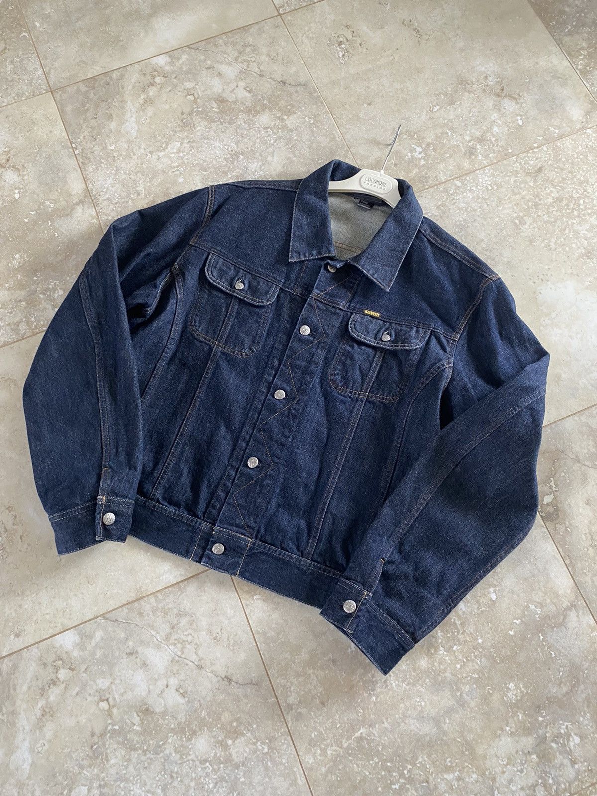 Diesel Vintage Diesel Raw Denim Croped Jeans Jacket Y2K Japanese Size US L / EU 52-54 / 3 - 1 Thumbnail