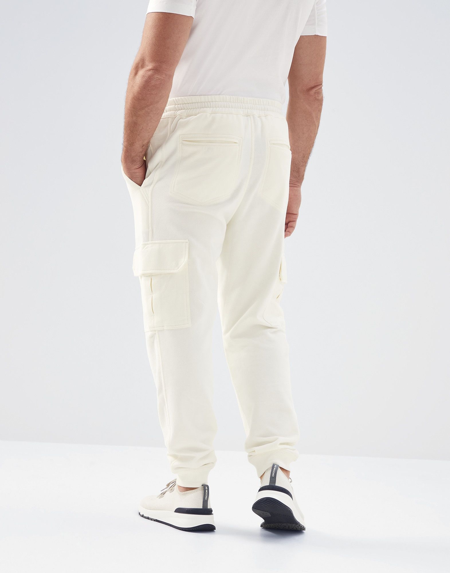 Brunello Cucinelli o1w1db10924 Pant in White Size US 36 / EU 52 - 2 Thumbnail