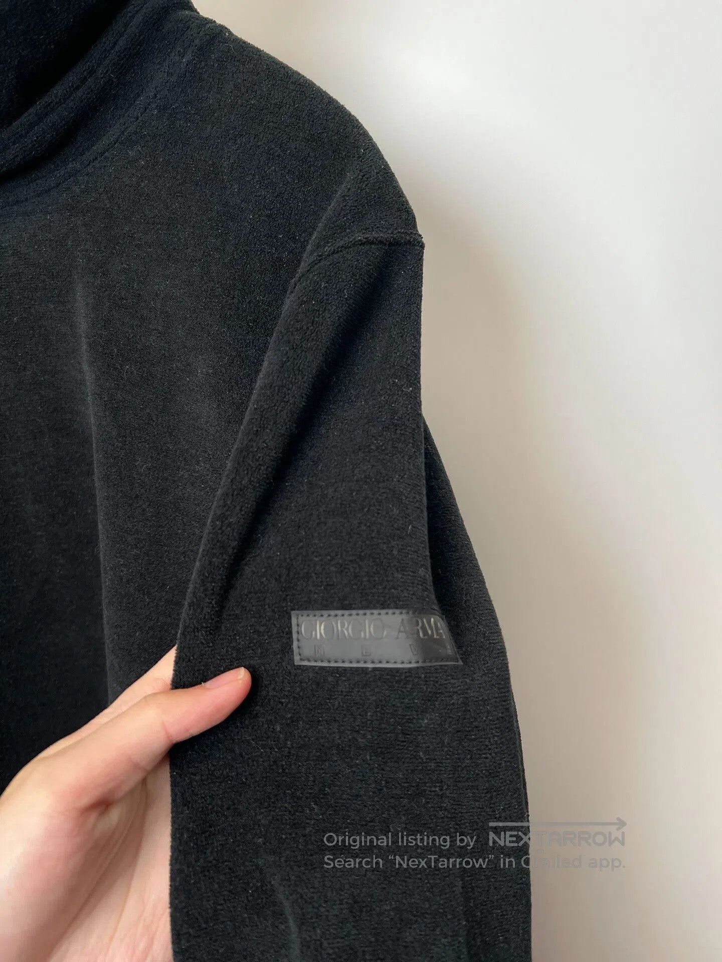 Giorgio Armani Giorgio Armani Ninja Hooded Fleece Jacket. Size US XS / EU 42 / 0 - 3 Thumbnail