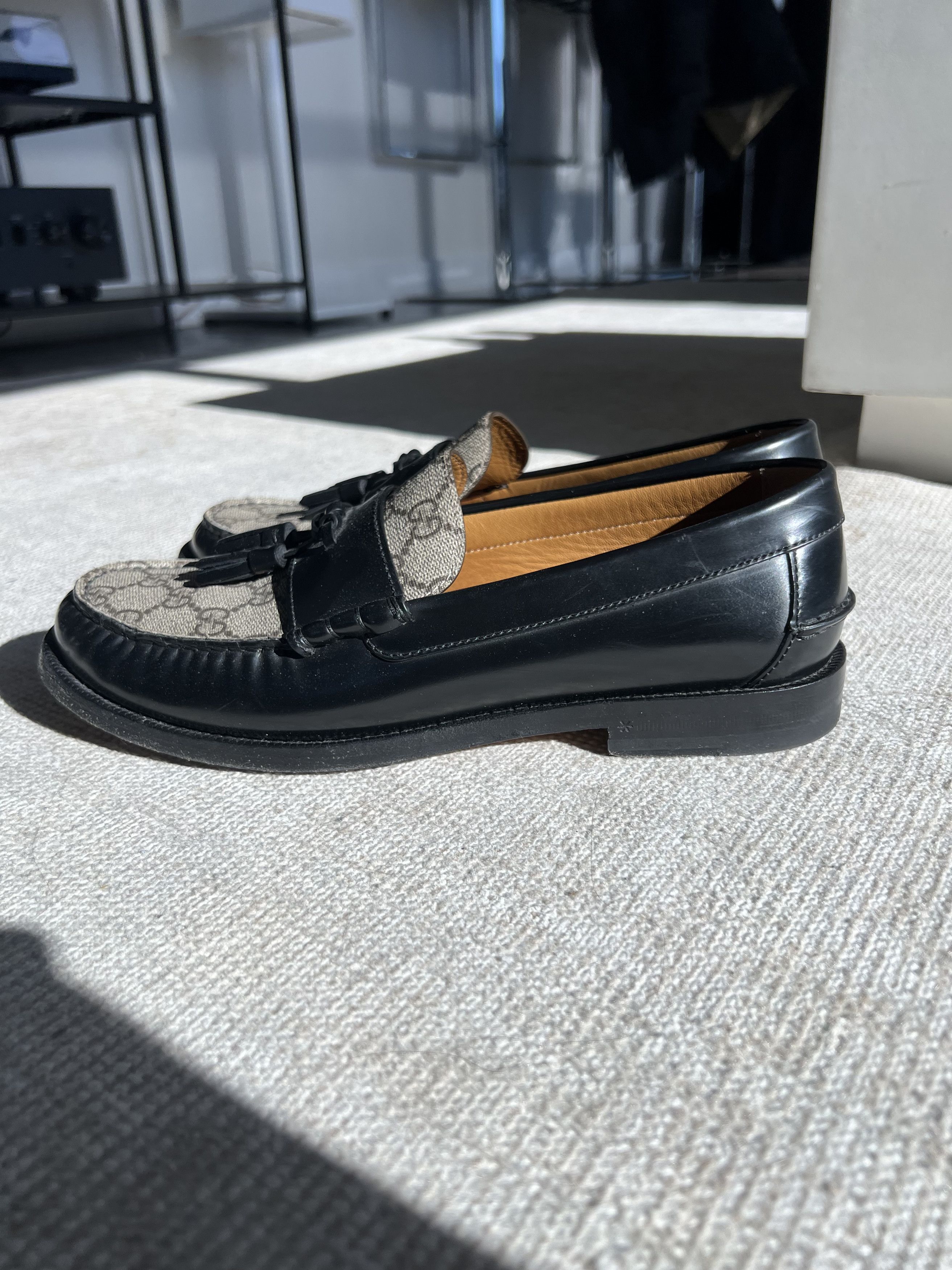 Gucci Gucci Millenial Ribot/GG Supreme Loafer Size US 8.5 / EU 41-42 - 6 Thumbnail
