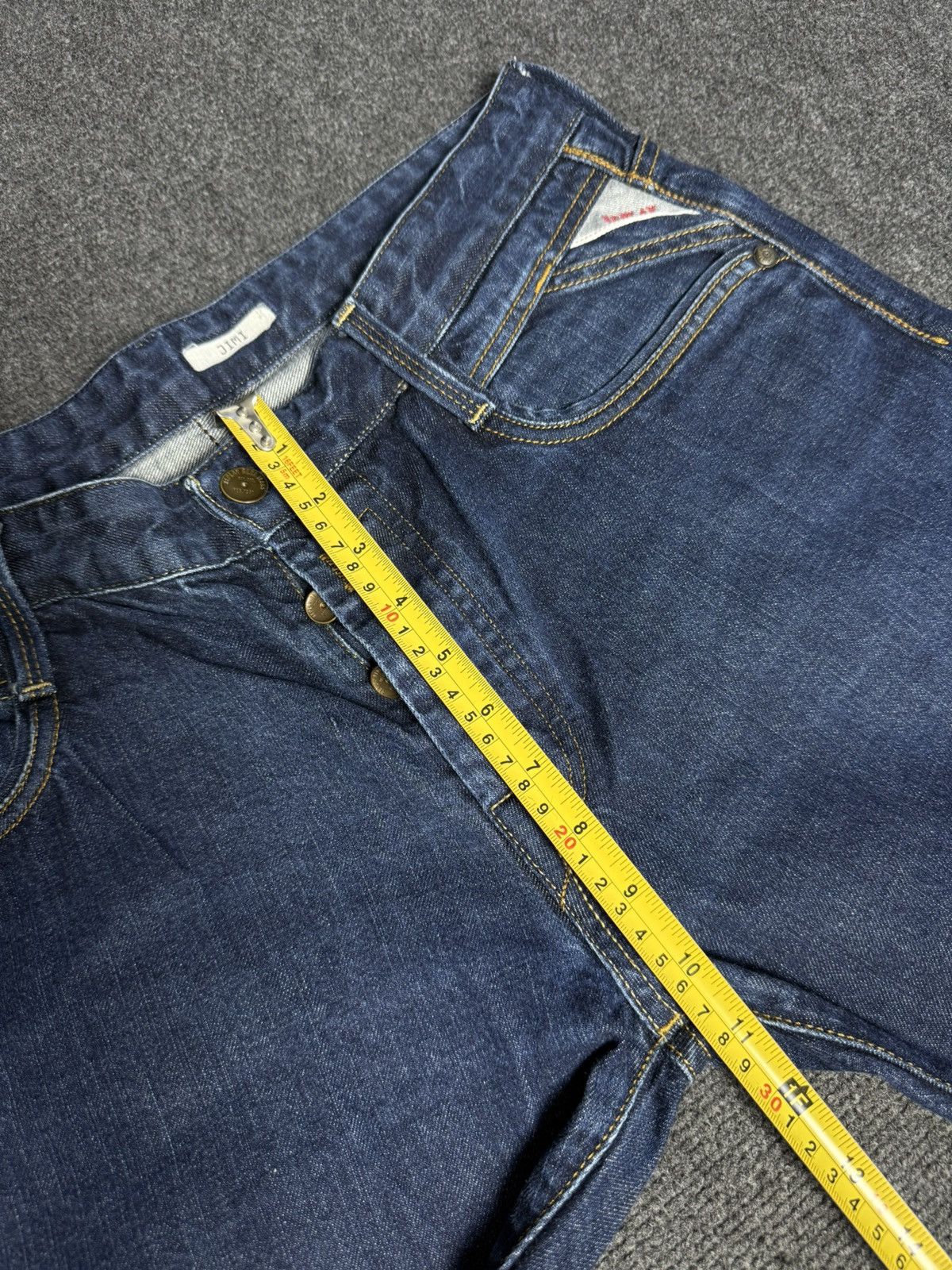 Replay Luxury 00s Y2K Replay Jimi Jeans M983 Straight Bootcut Denim Size US 34 / EU 50 - 17 Thumbnail